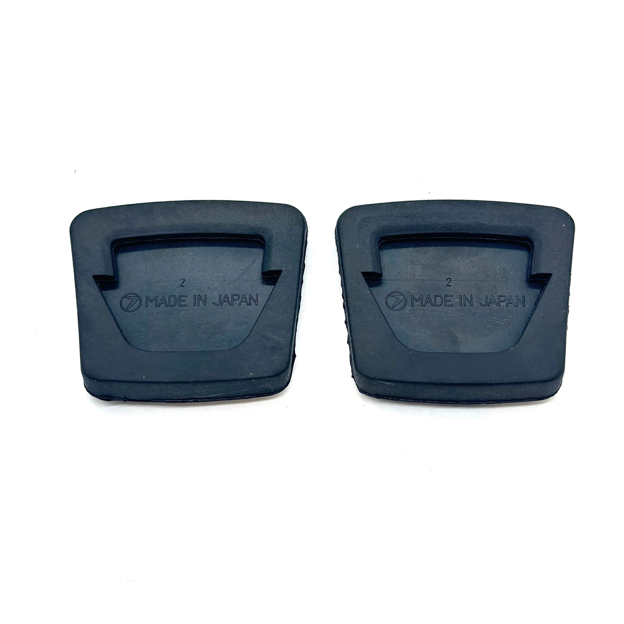 Pair of Clutch and Brake Pedal Rubber Covers for Subaru Sambar KS4, KV4, TV2