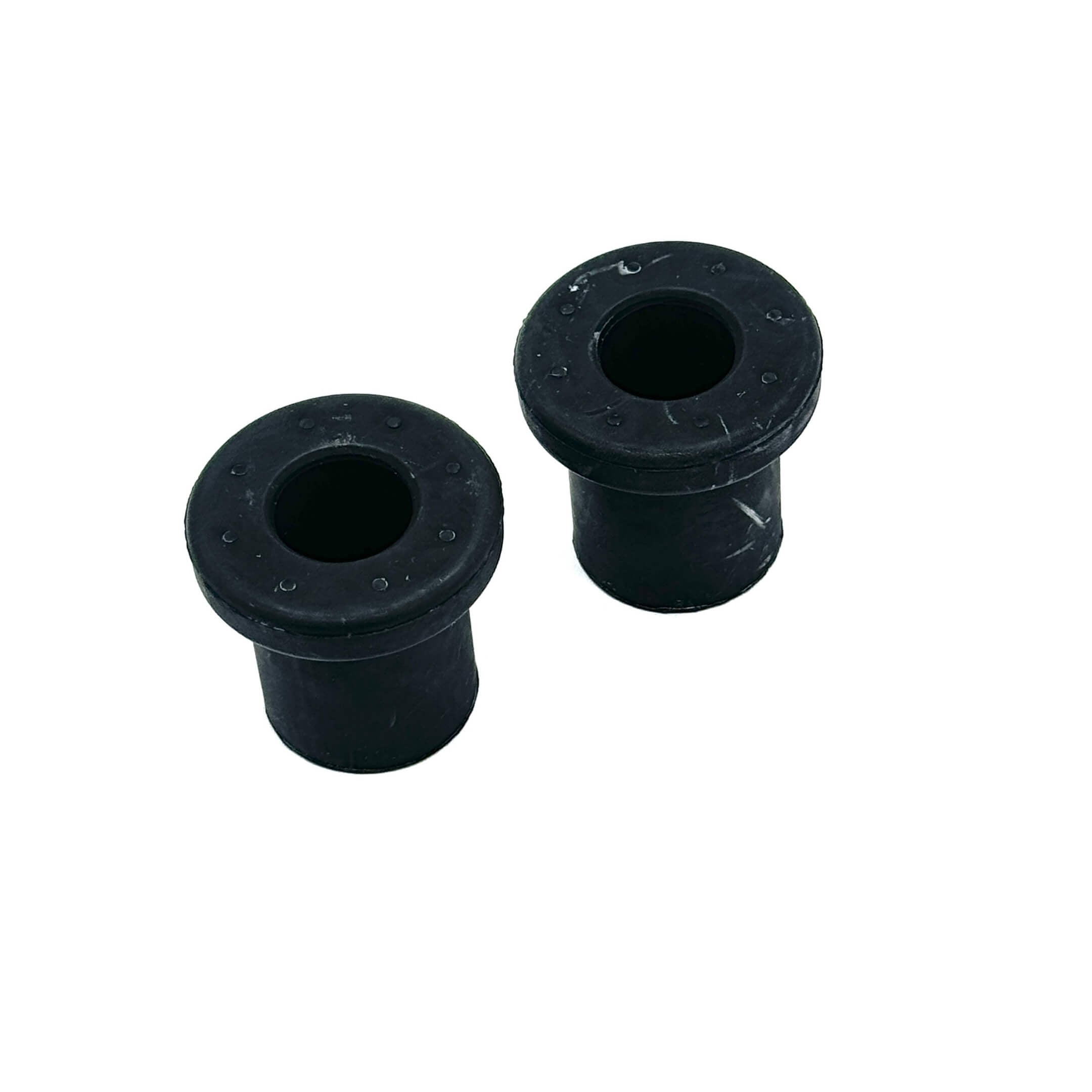 Rear Bush Set for Rear Leaf Spring, compatible with Honda Vamos Van HM1, HM2 models (1999-2018), featuring durable black rubber construction.