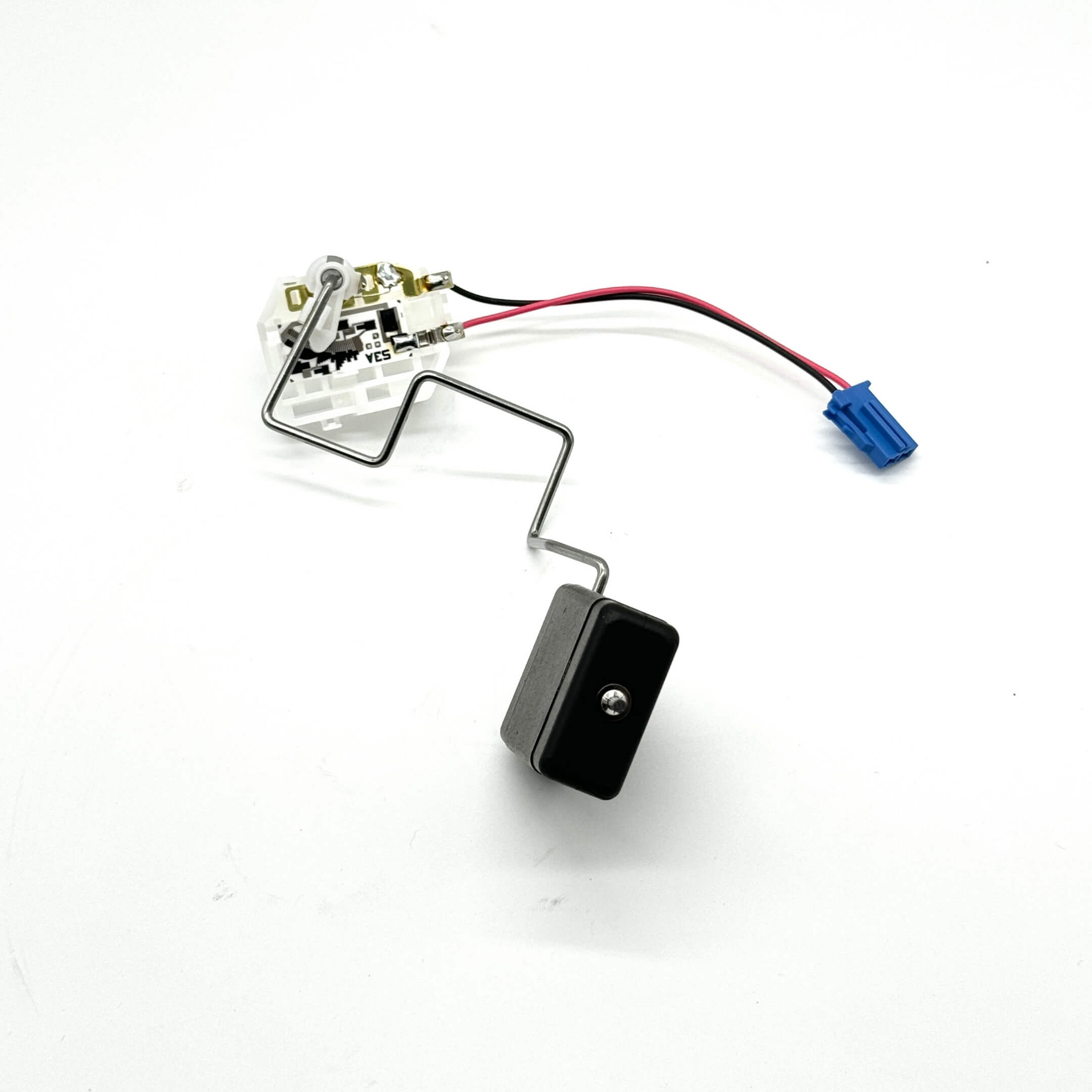 Fuel Sender Unit for Honda Acty Van HH5, HH6 Models (1999-2009) featuring a black float and blue connector.