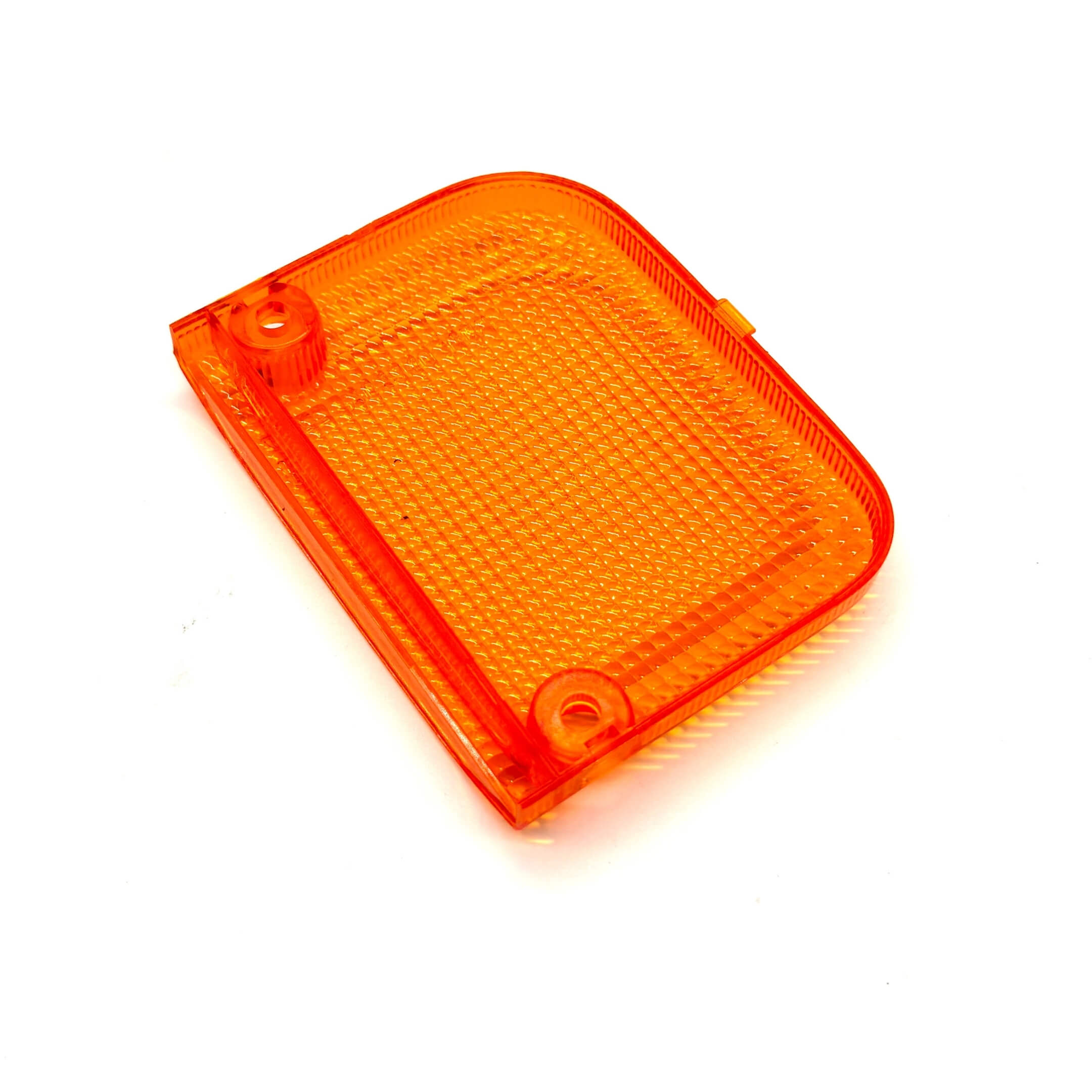 Turn Signal Lens - Rear, Left for Honda Vamos Van HM1, HM2 Models 1999-2018, orange color.