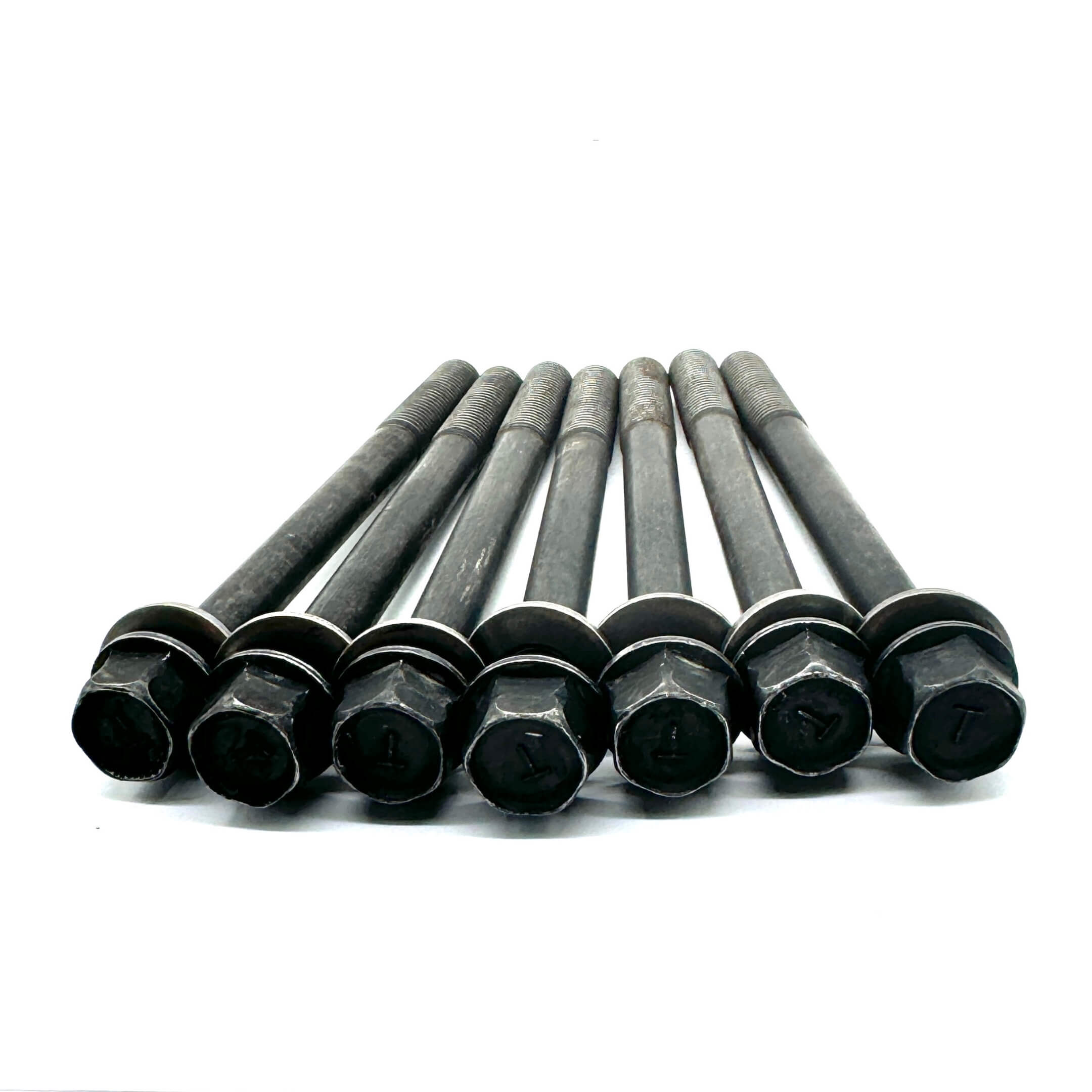 Head Bolt Set for Honda Acty Truck HA8, HA9 Models 2009-2022, featuring durable black steel construction.