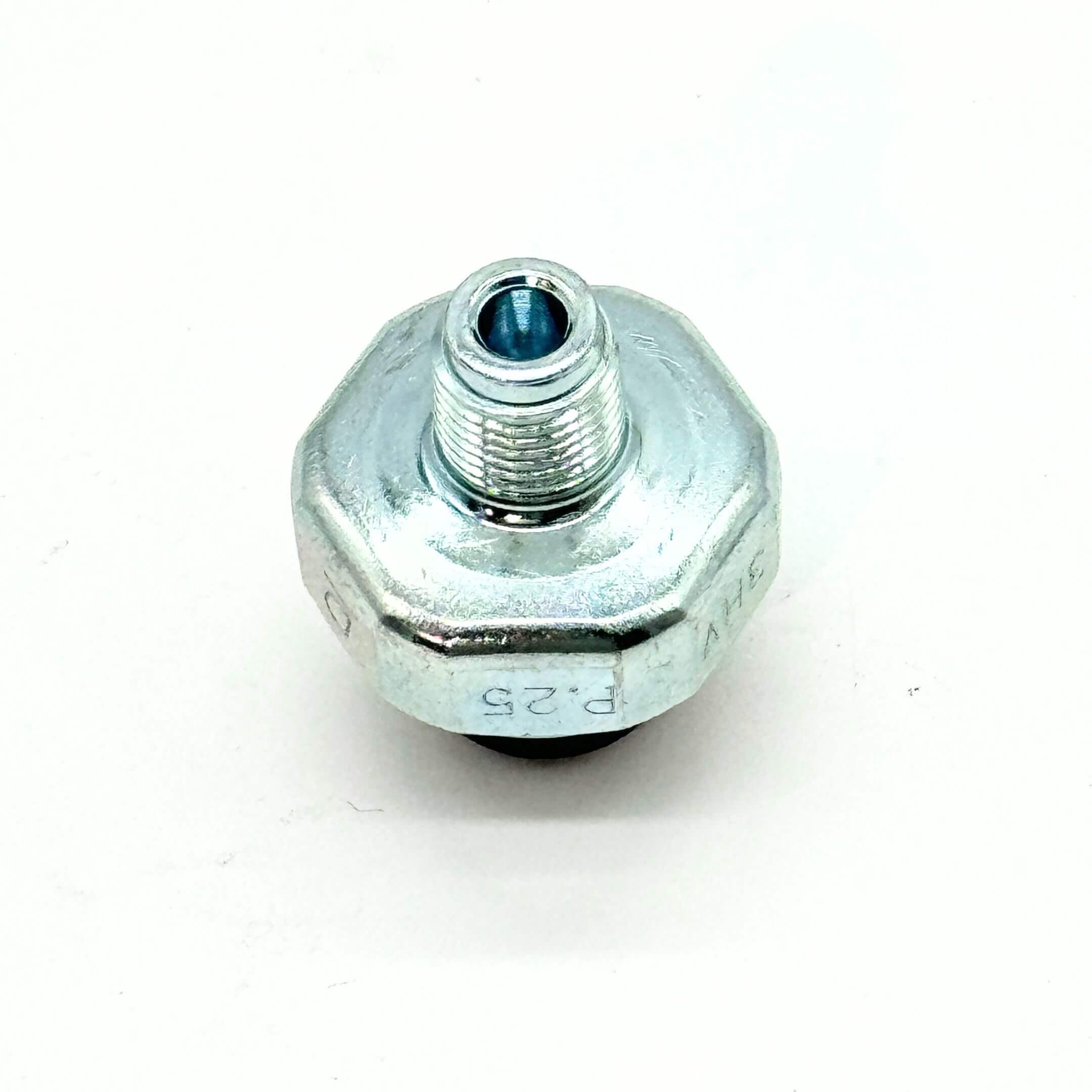 Side view of the Oil Pressure Switch showing threaded connection for Honda Acty Truck HA3, HA4 models.