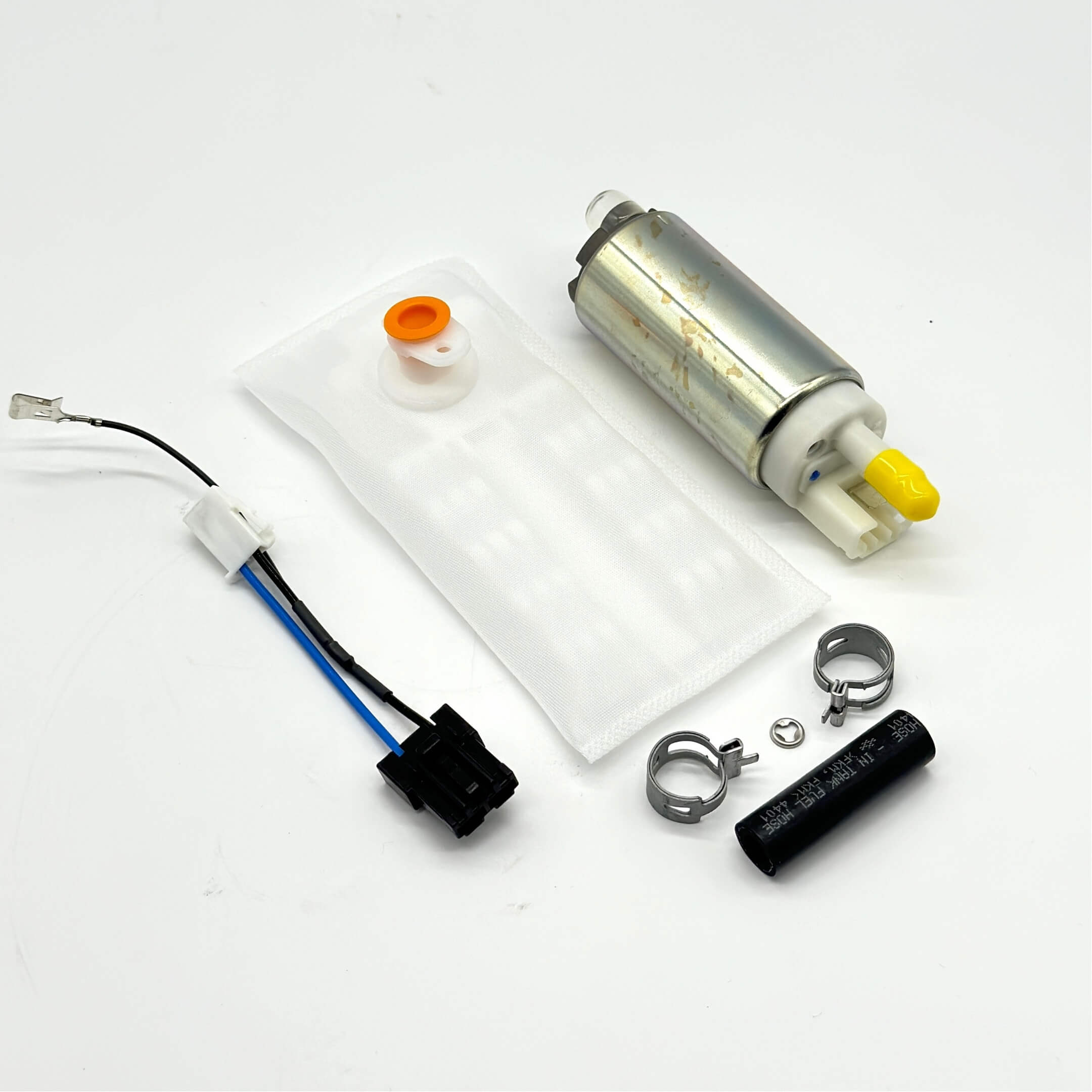 Genuine Honda fuel pump for Honda Acty Van HH5, HH6 models (1999-2009), featuring a silver cylindrical design with wiring and connectors.