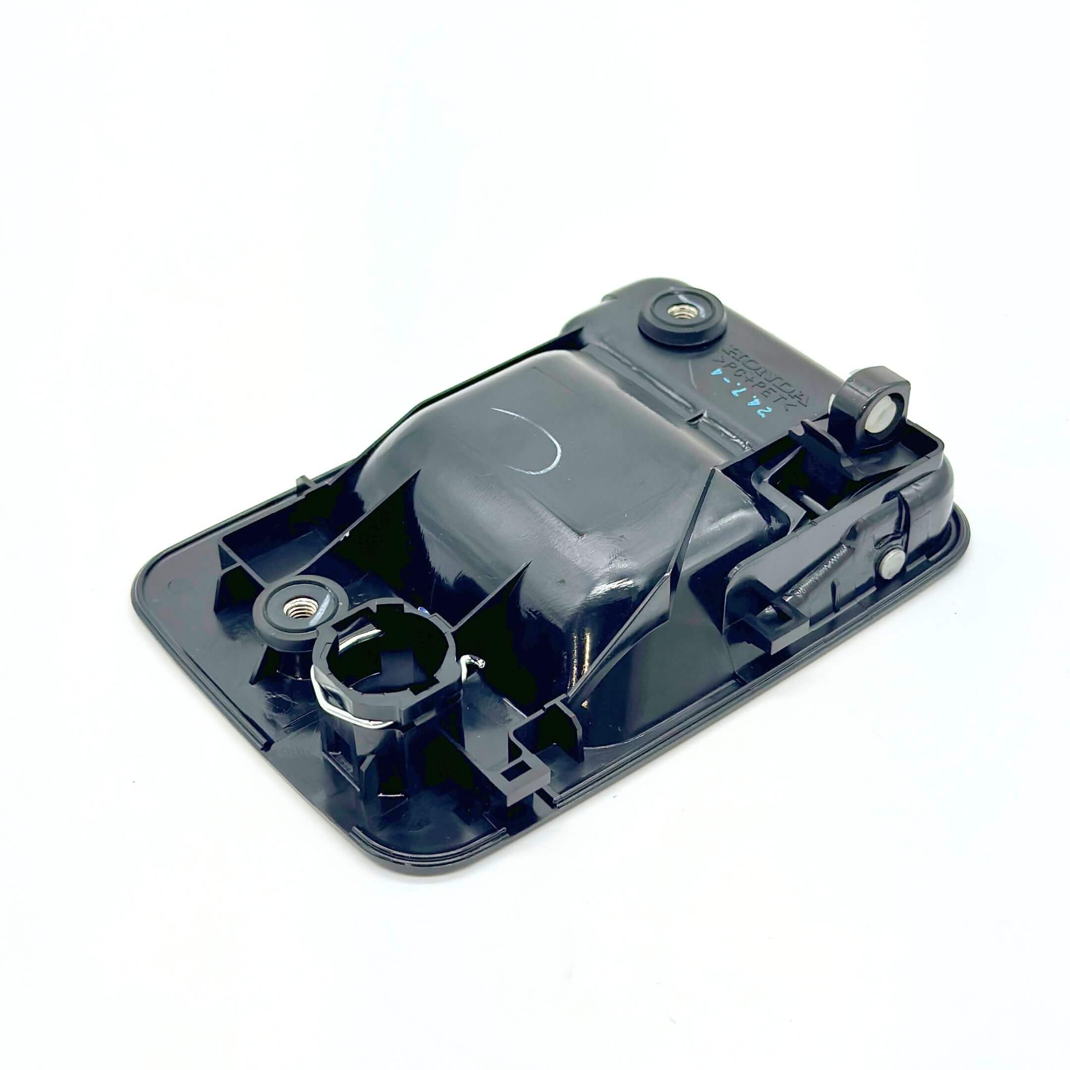 Underside of the right exterior door handle - Honda Acty Truck HA3, HA4 (1990-1999) - Highlighting the robust build and internal mechanism.