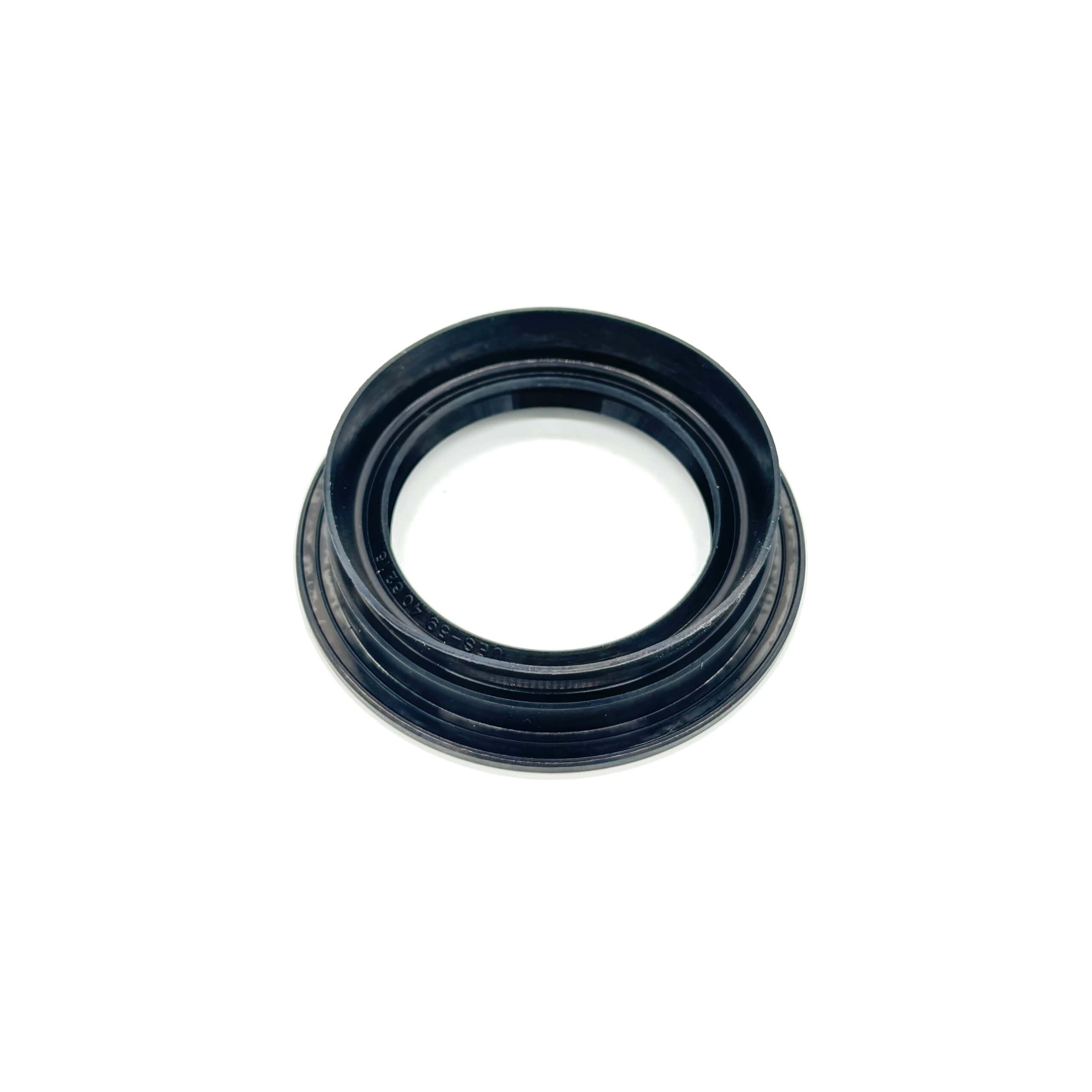 Side profile of the rear left wheel bearing seal for Honda Acty HA3, HA4 models, included in the wheel bearing kit for 1990-1999.