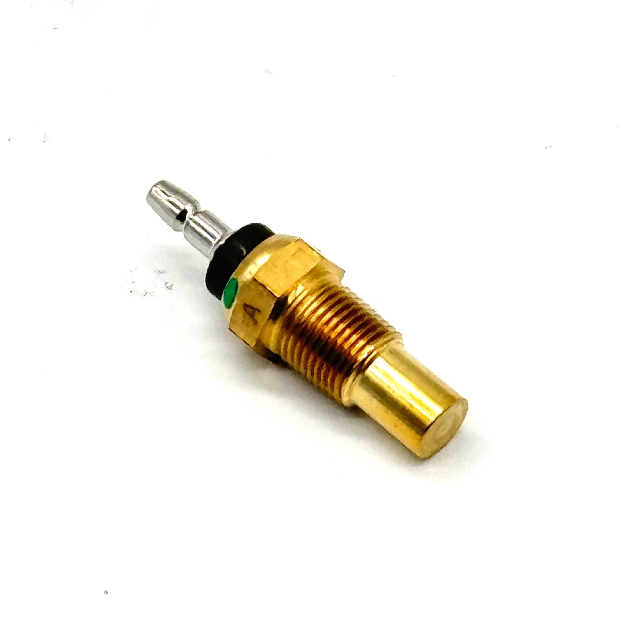 Brass water temperature sensor (thermo unit) for Honda Acty Truck HA6, HA7 models (1999-2009), designed for precise coolant temperature monitoring.