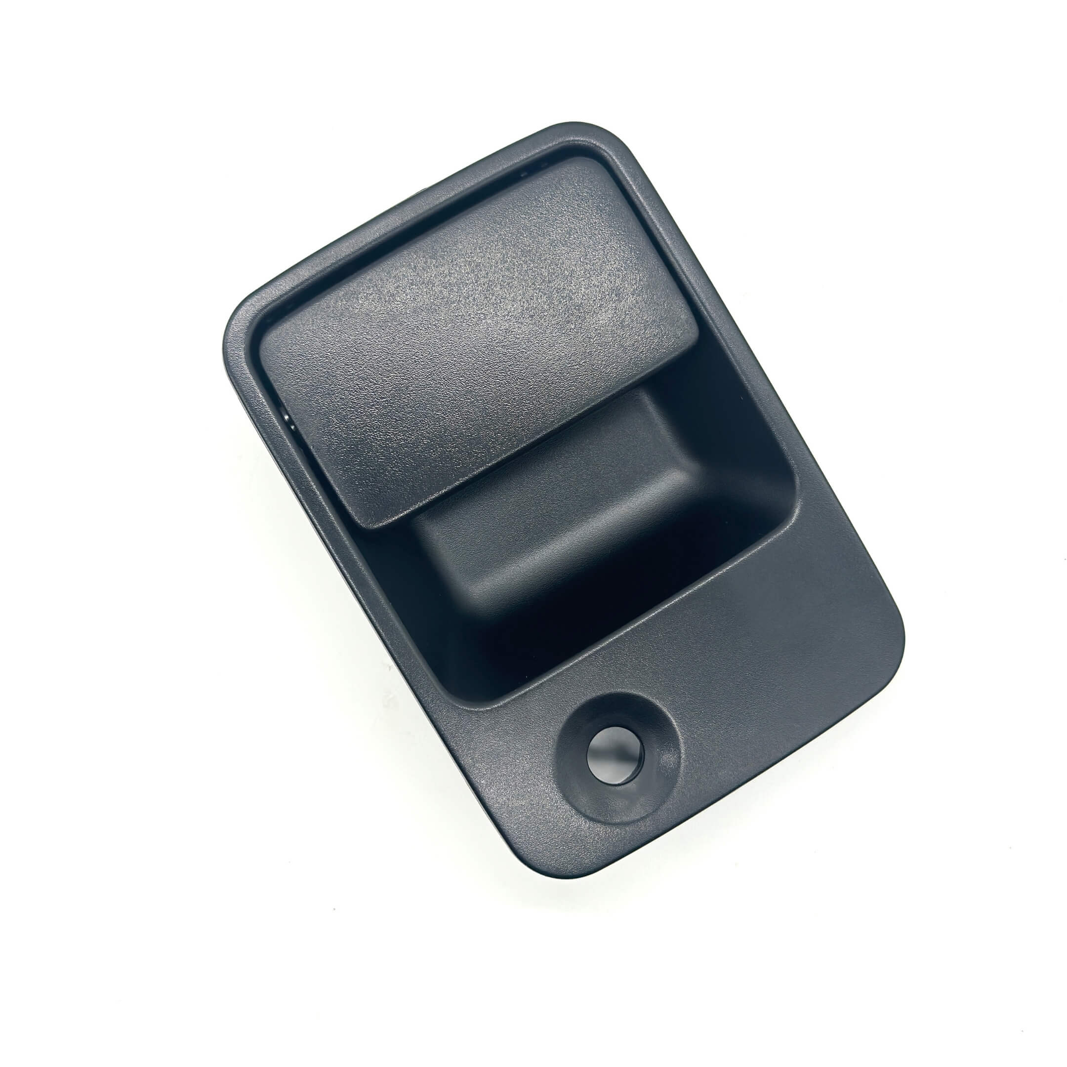 Black exterior right door handle for Honda Acty Van HH5, HH6 models, 1999-2009.