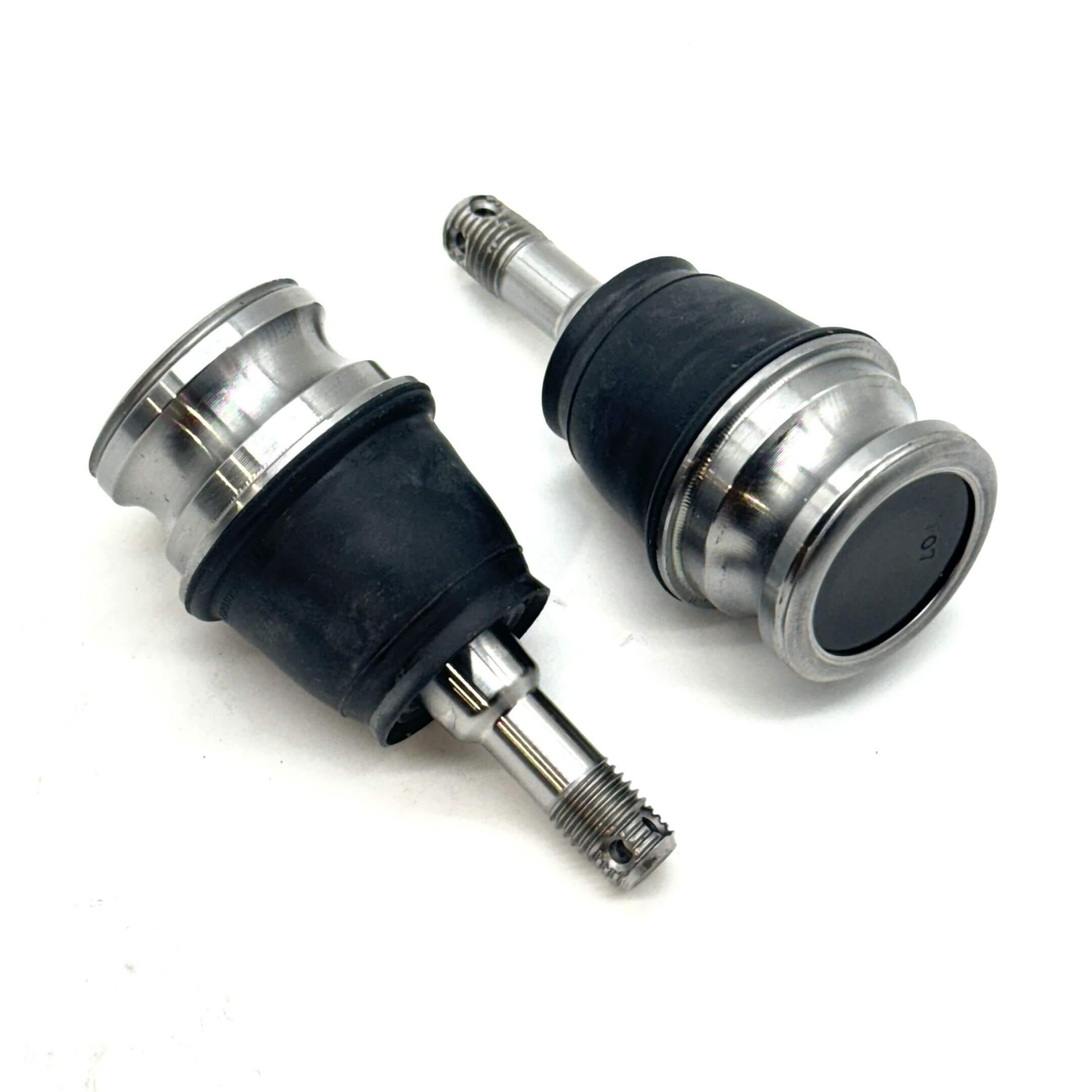 Top view of the Subaru Sambar Truck Lower Ball Joint set with detailed thread, compatible with KS3 and KS4 1990-1998