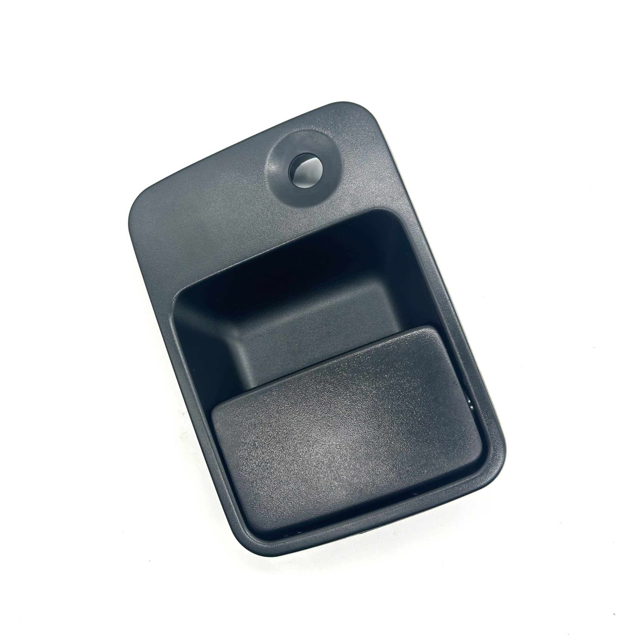 Black exterior right door handle for Honda Acty Van HH5, HH6 models, 1999-2009.