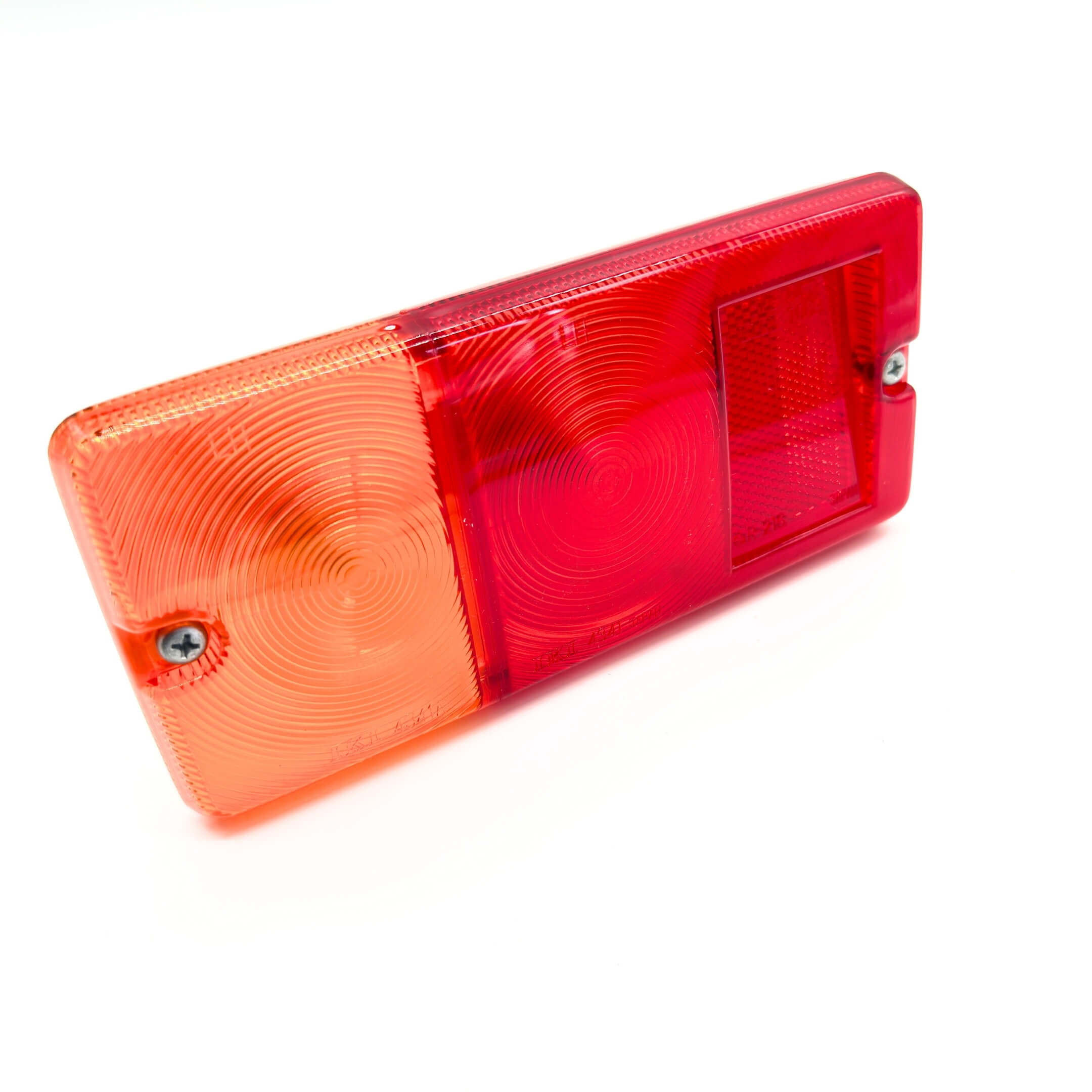 Close-up of Daihatsu passenger-side tail lamp assembly, showcasing red and amber lens for enhanced visibility in S100P and S110P models (1994-1998).