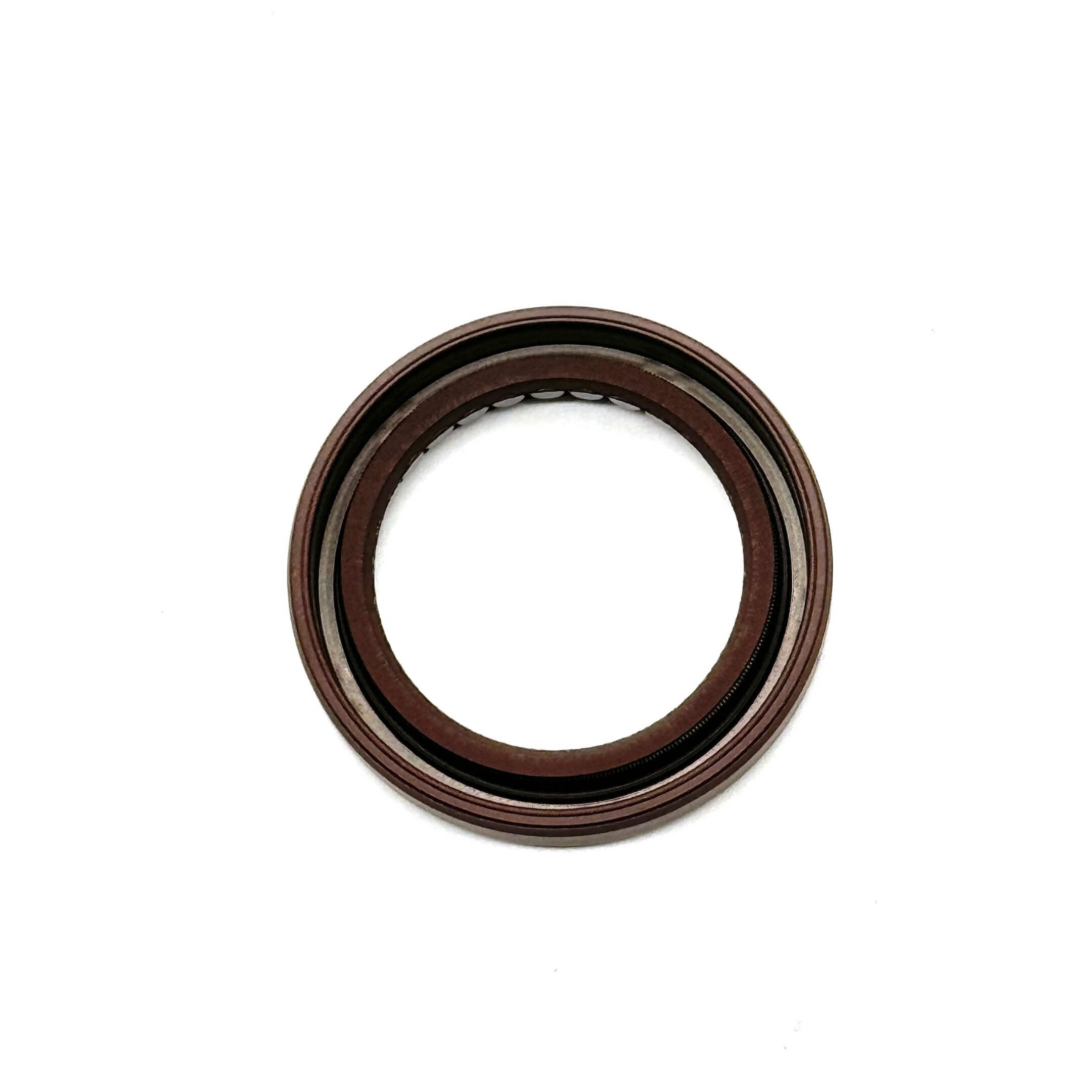 Brown oil seal for Honda Acty Van HH5, HH6 models (1999-2009), featuring a durable rubber construction.