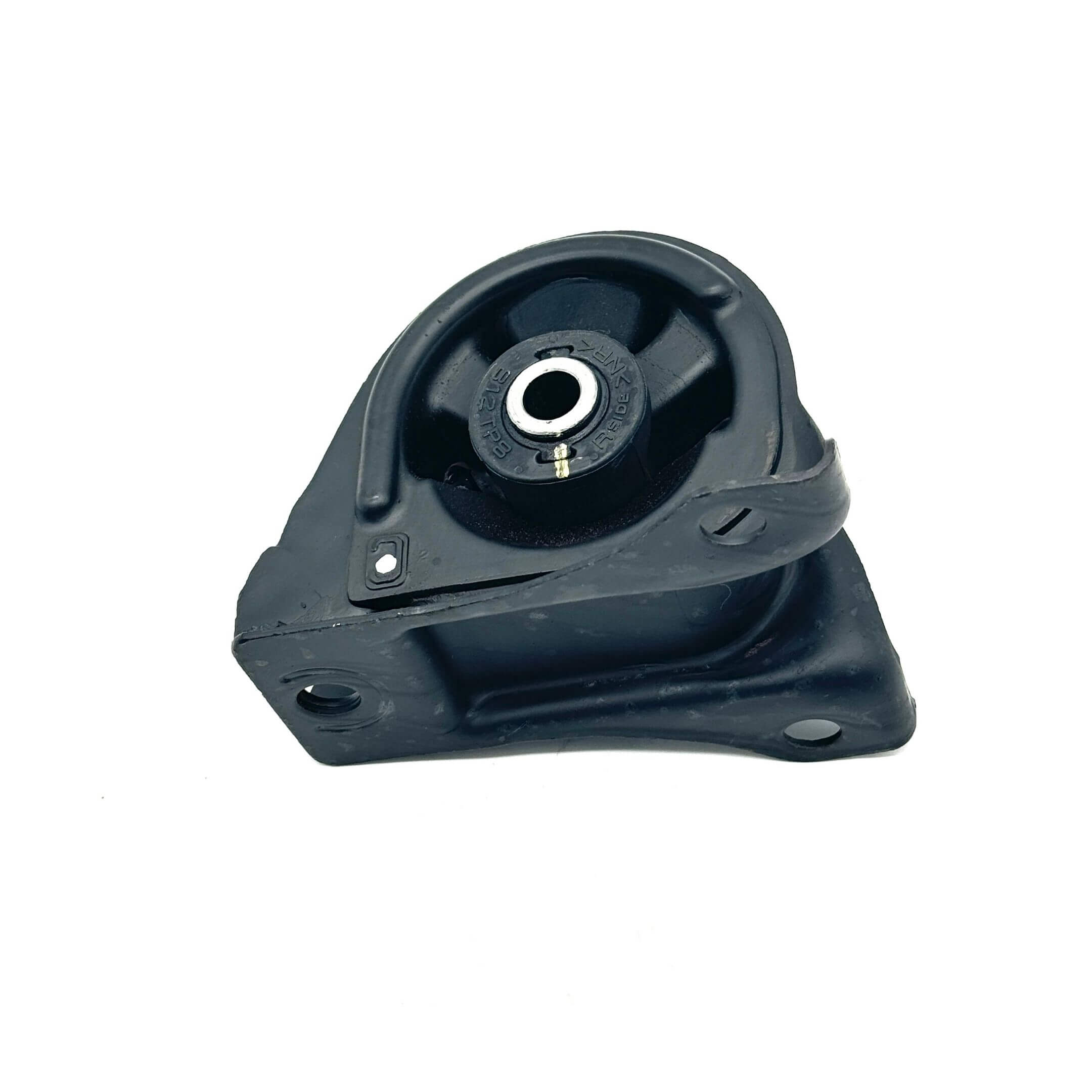 Honda Acty rear engine mount for manual transmission, black rubber and metal design.