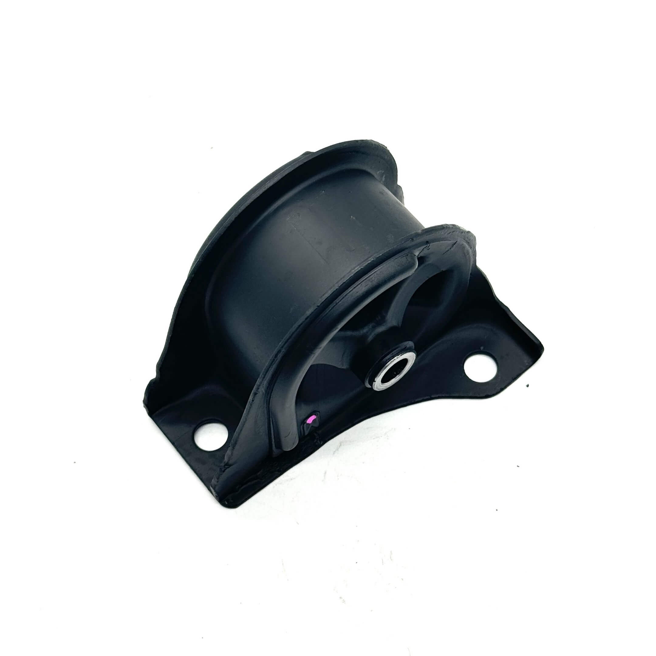 Black right side engine mount for Honda Vamos Van HM1, HM2 models, 1999-2018, manual transmission.