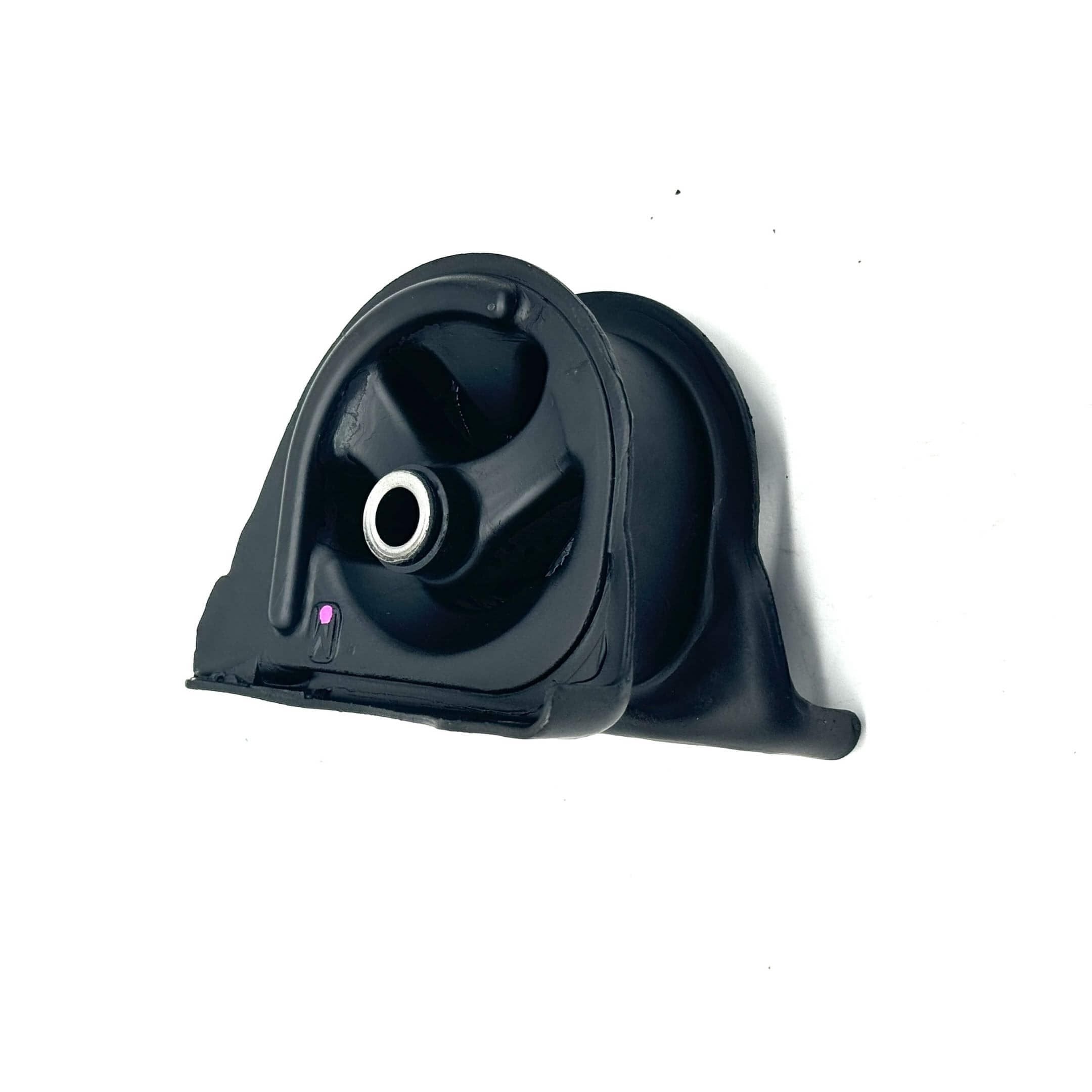 Black right side engine mount for Honda Acty Van HH5, HH6 models (1999-2009) with manual transmission.