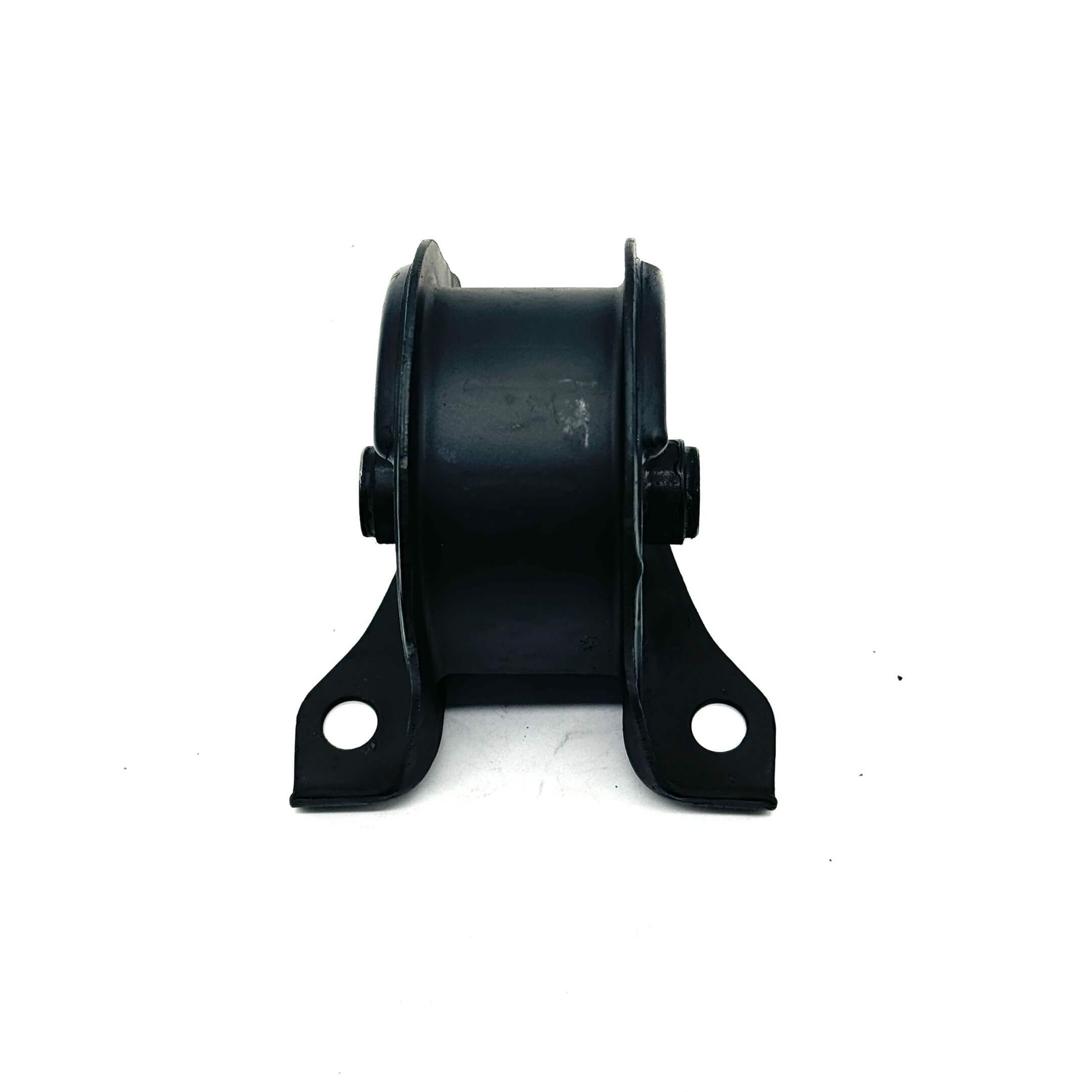 Black right side engine mount for Honda Acty Truck HA8, HA9 models (2009-2022) with manual transmission.