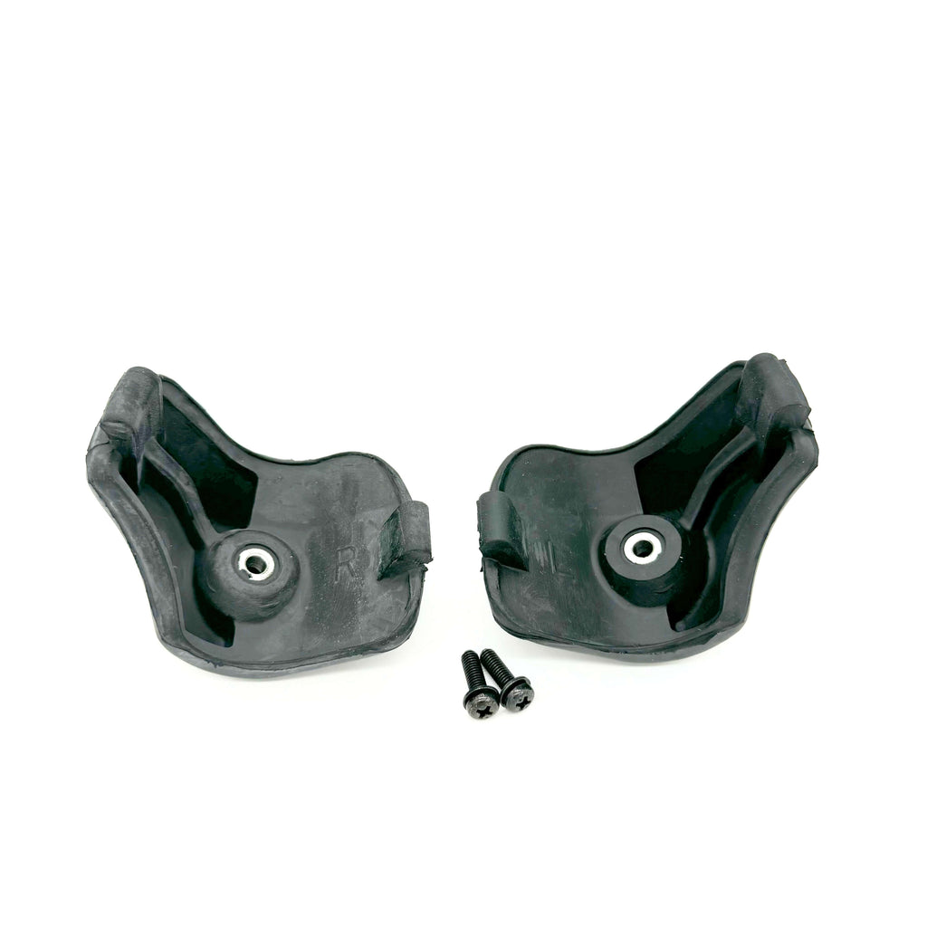 Honda Acty Truck HA3 HA4 1990-1999 Rubber Gate Stopper set with visible R and L markings and mounting screws.