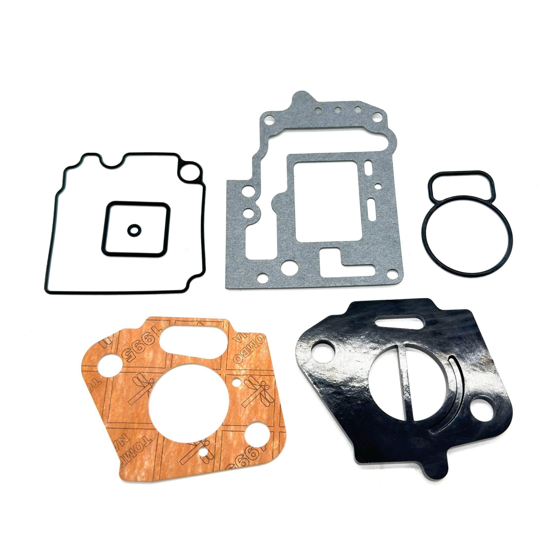 7-Piece Carburetor Gasket Rebuild Kit for Subaru Sambar KS3, KS4 Models, featuring durable materials for comprehensive carburetor repair.