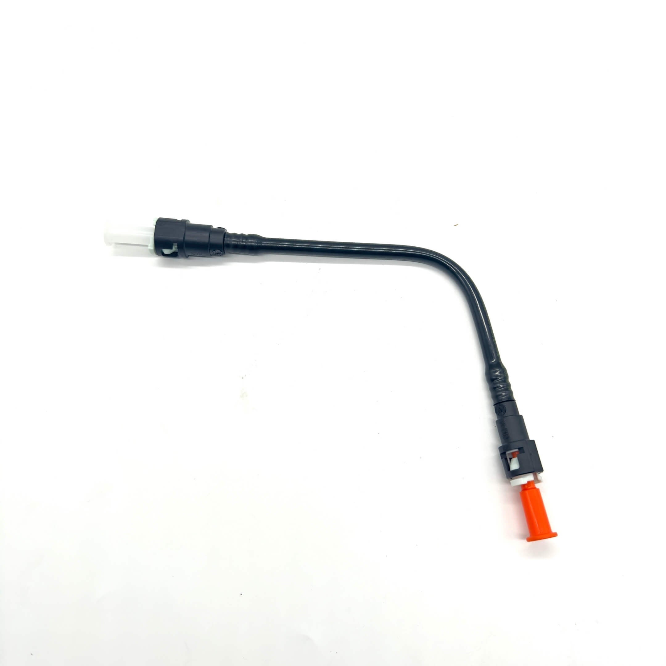 Black fuel pump tubing for Honda Acty Van HH5, HH6 models (1999-2009) with orange connector.