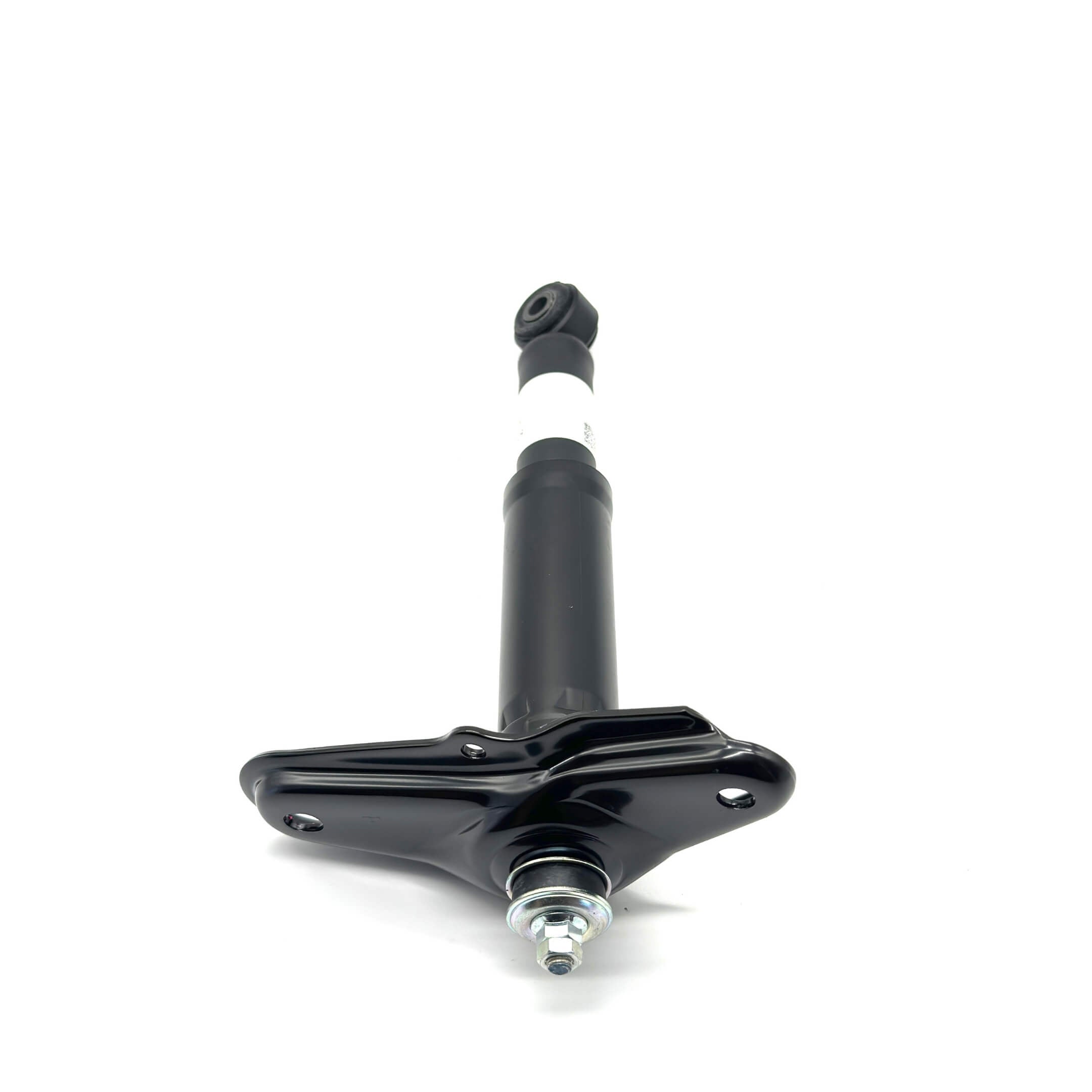 Black rear right shock absorber for Honda Vamos Van HM1, HM2 models, 1999-2018.