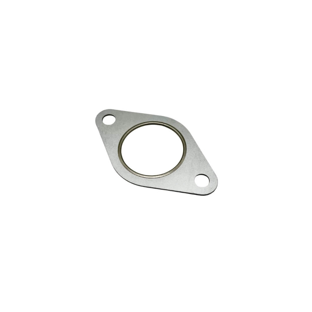 Stainless steel exhaust pipe center gasket for Subaru Sambar KS3, KS4, model years 1990-1998, ensuring a leak-proof exhaust connection.