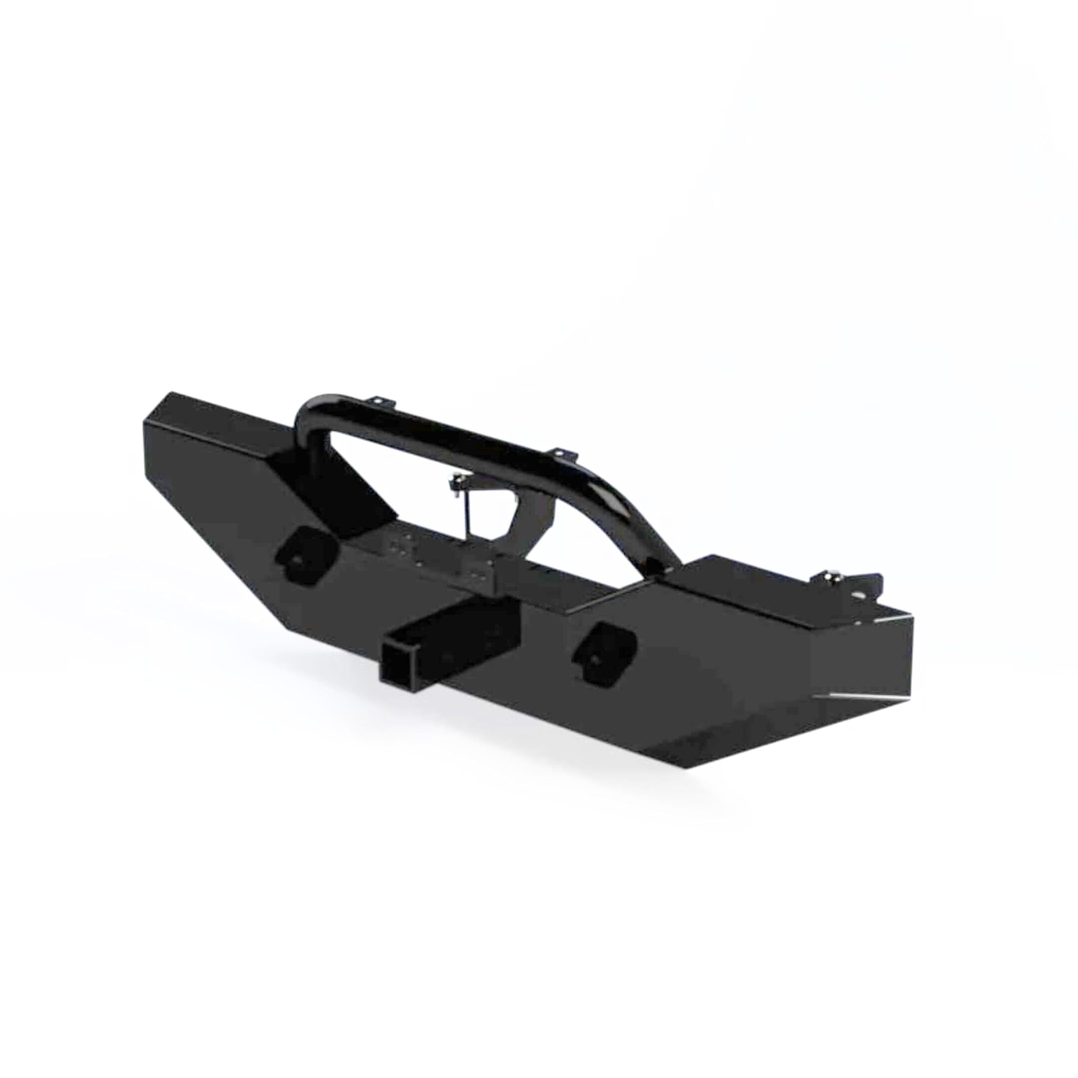Armor Front Bumper for Subaru Sambar KS3/KS4 models showing durable black powder-coated steel construction.