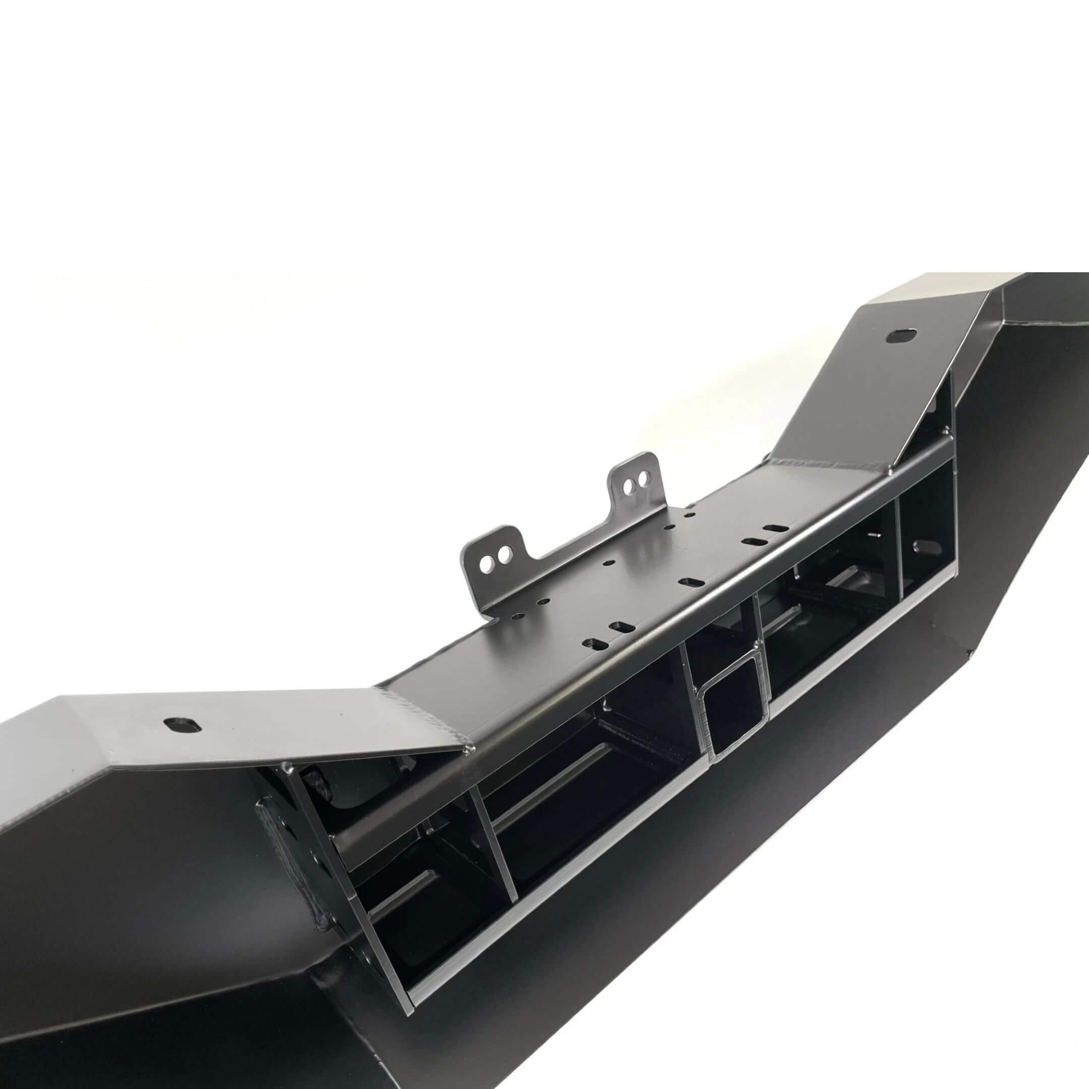 Underside view of Armor Front Bumper showing reinforced frame mounts.