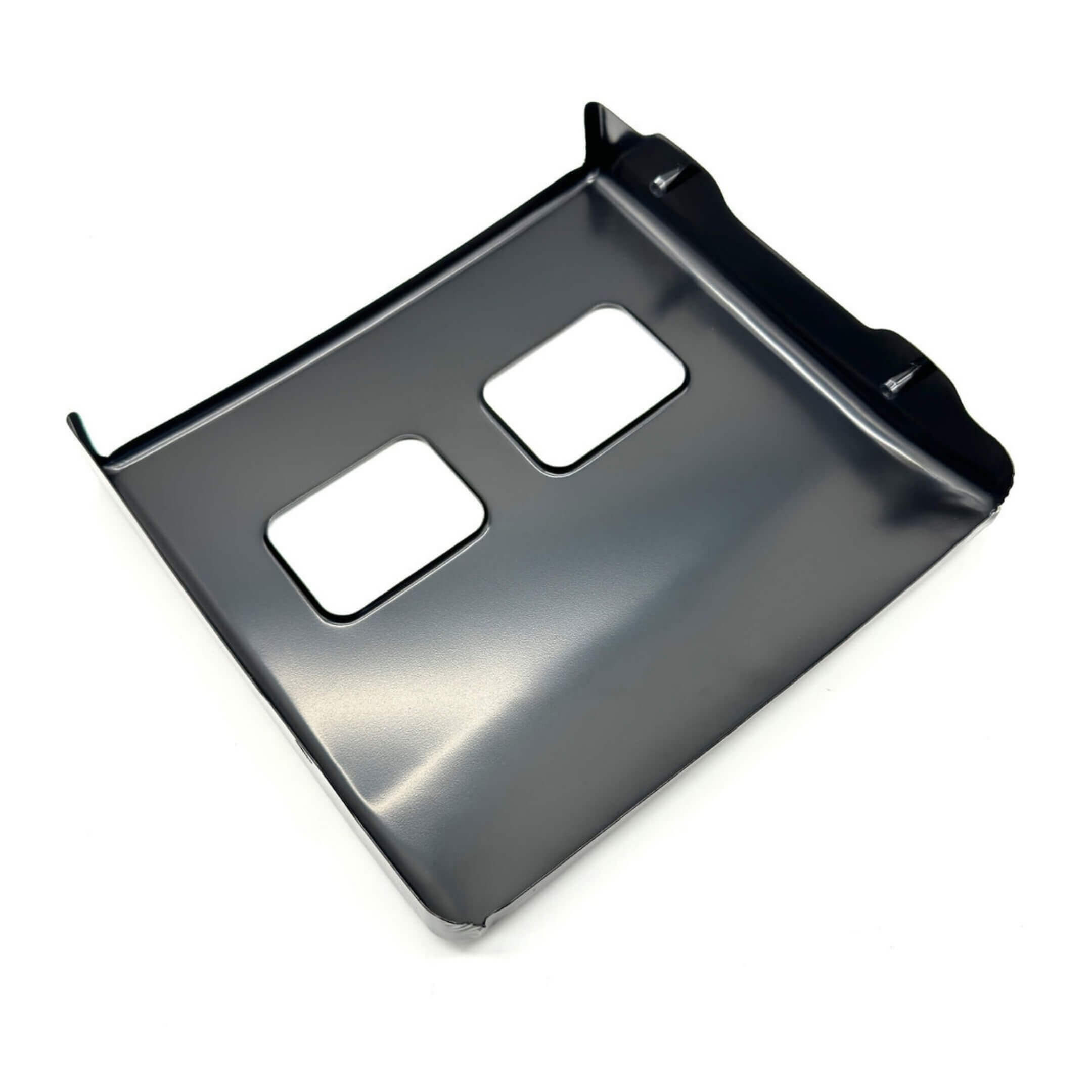 Genuine Subaru Sambar Truck TT1 TT2 battery cover, black, 1999-2012 models, featuring durable metal construction.