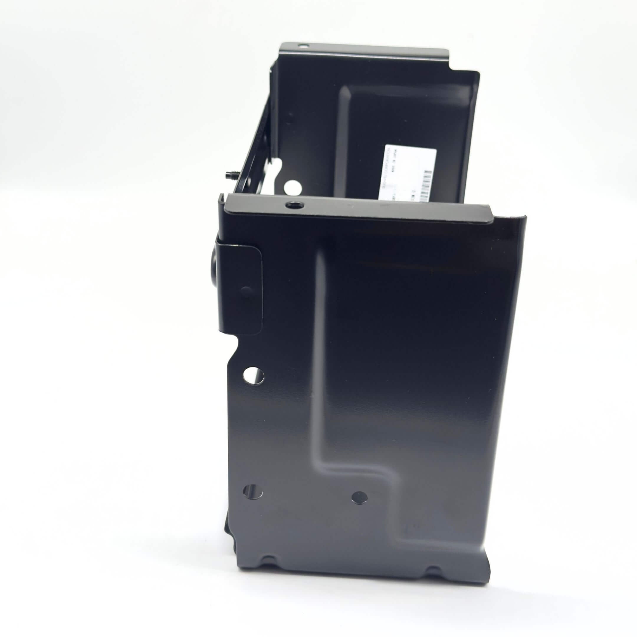 Battery Cover Box Assembly for Subaru Sambar Van TV1, TV2 Models (1999-2012), featuring a durable black metal construction.
