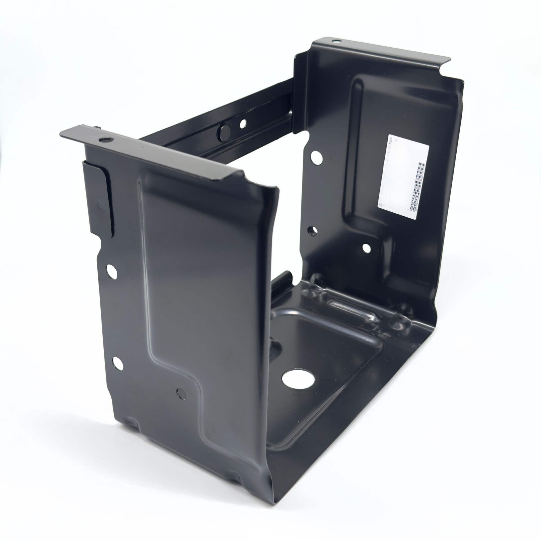 Battery Cover Box Assembly for Subaru Sambar Van TV1, TV2 Models (1999-2012), featuring a durable black metal construction.