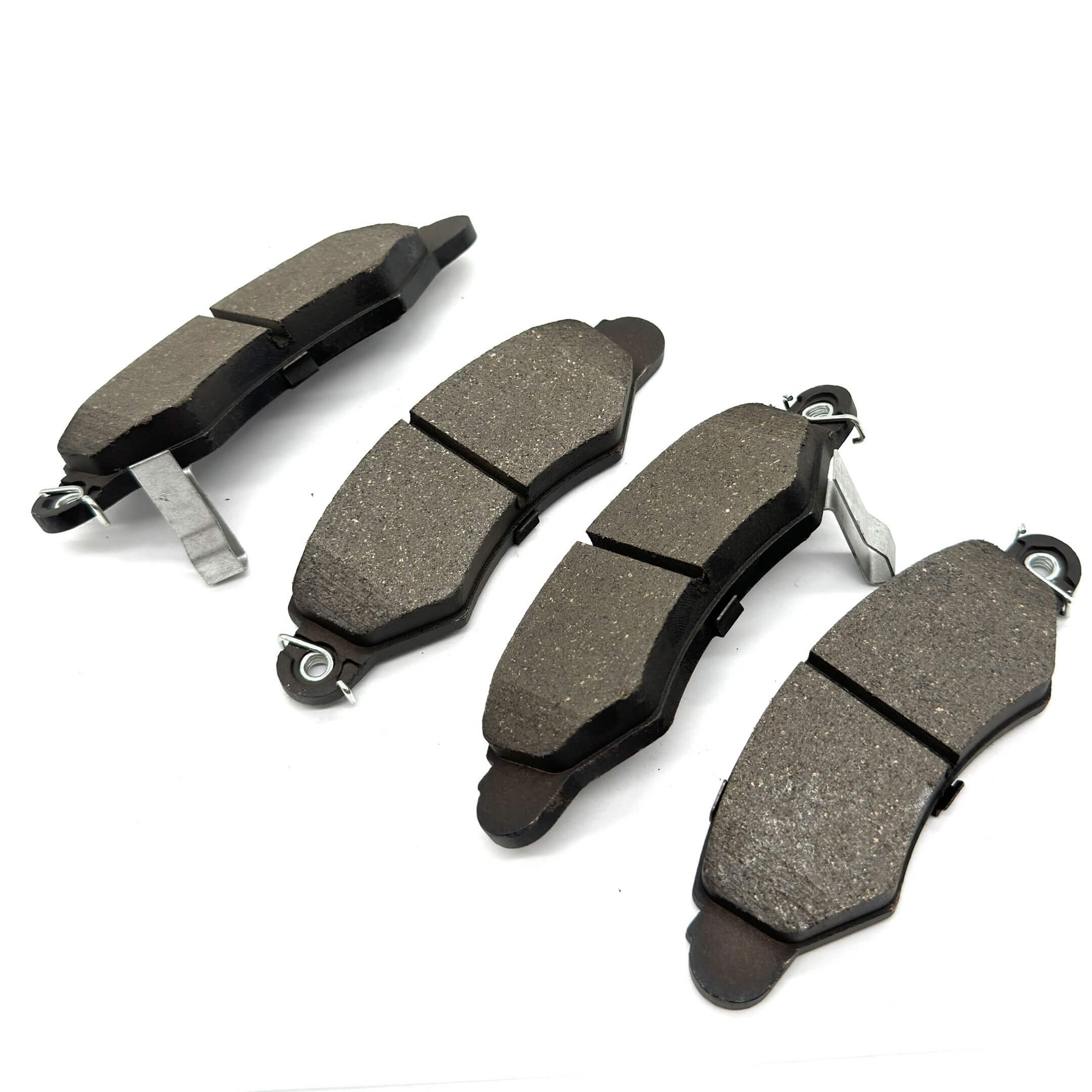 Brembo brake pads for Subaru Sambar Truck TT1, TT2 models (1999-2001), featuring durable gray friction material and precision fit.