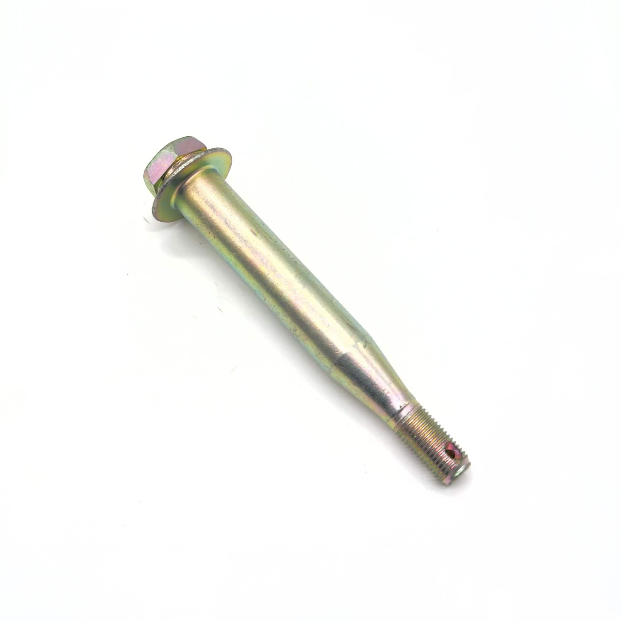 Center Steering Link Pin for Subaru Sambar Wagon TW1, TW2 Models 1999-2012, featuring a metallic finish and threaded design.