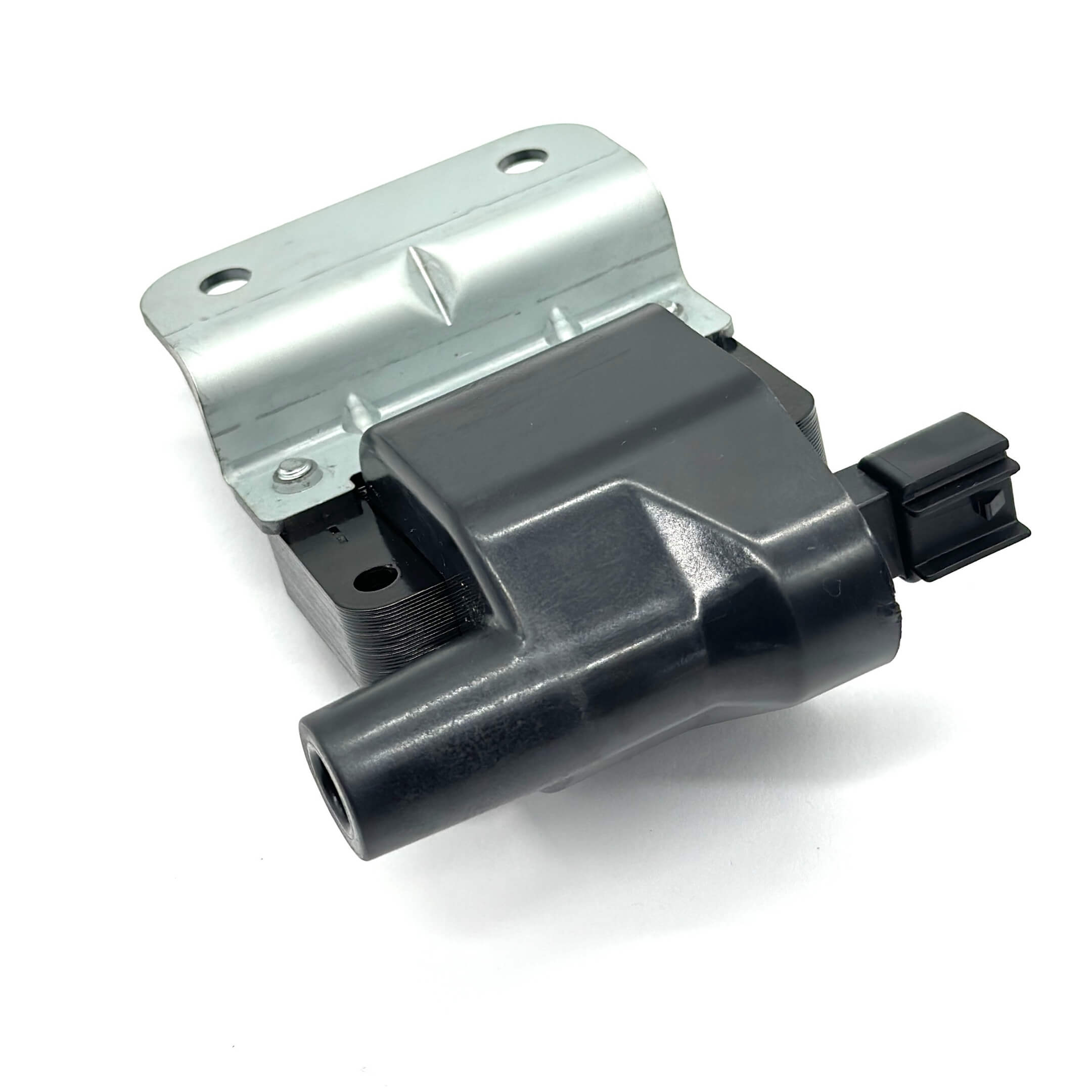 OEM Daihatsu ignition coil assembly for S100, S110, S120, S130, and S140 models (1994-1998), providing consistent spark delivery and secure fit.