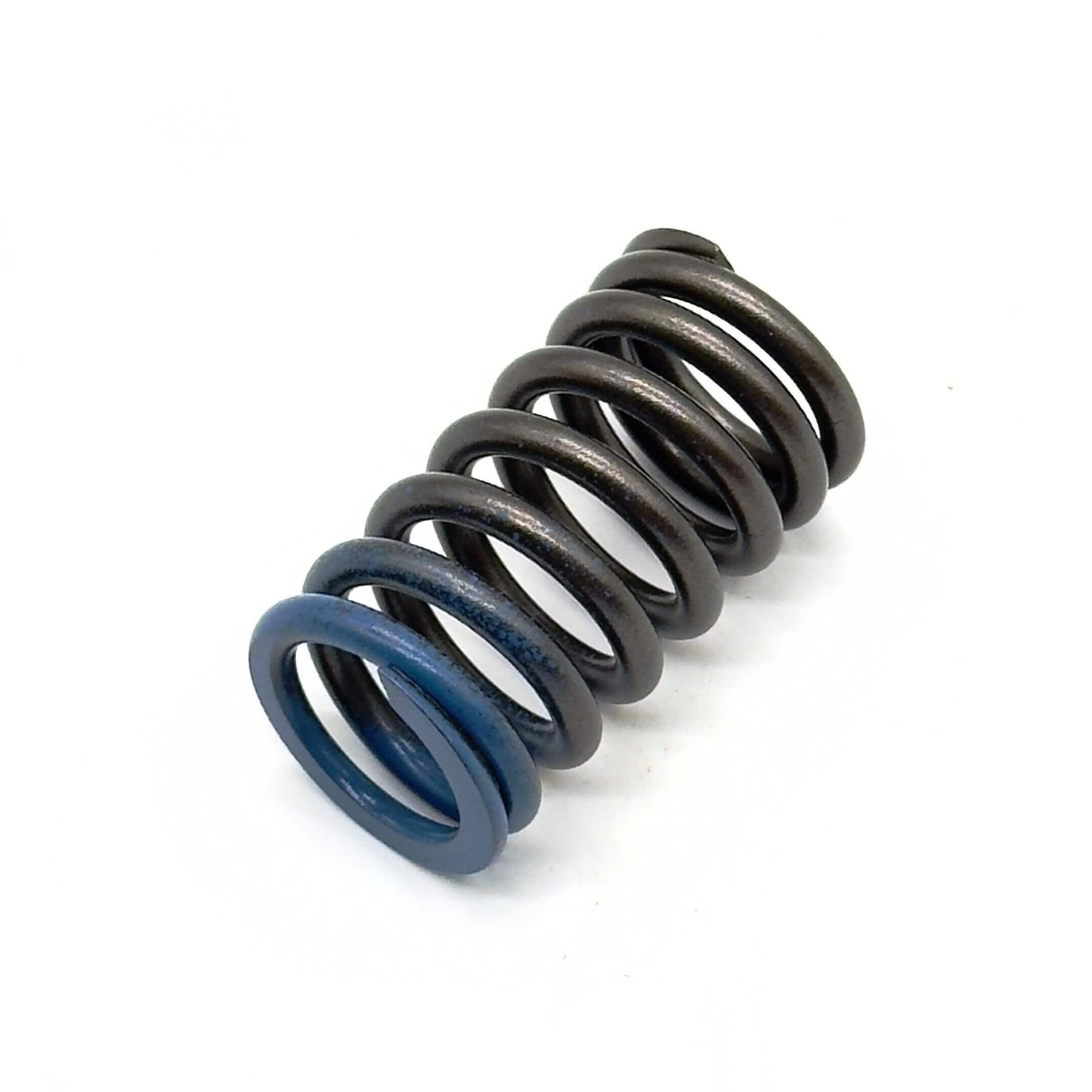 Engine valve spring for Subaru Sambar Truck TT1, TT2 models, 8 pack, 1999-2012, featuring a durable metal coil with a blue end.