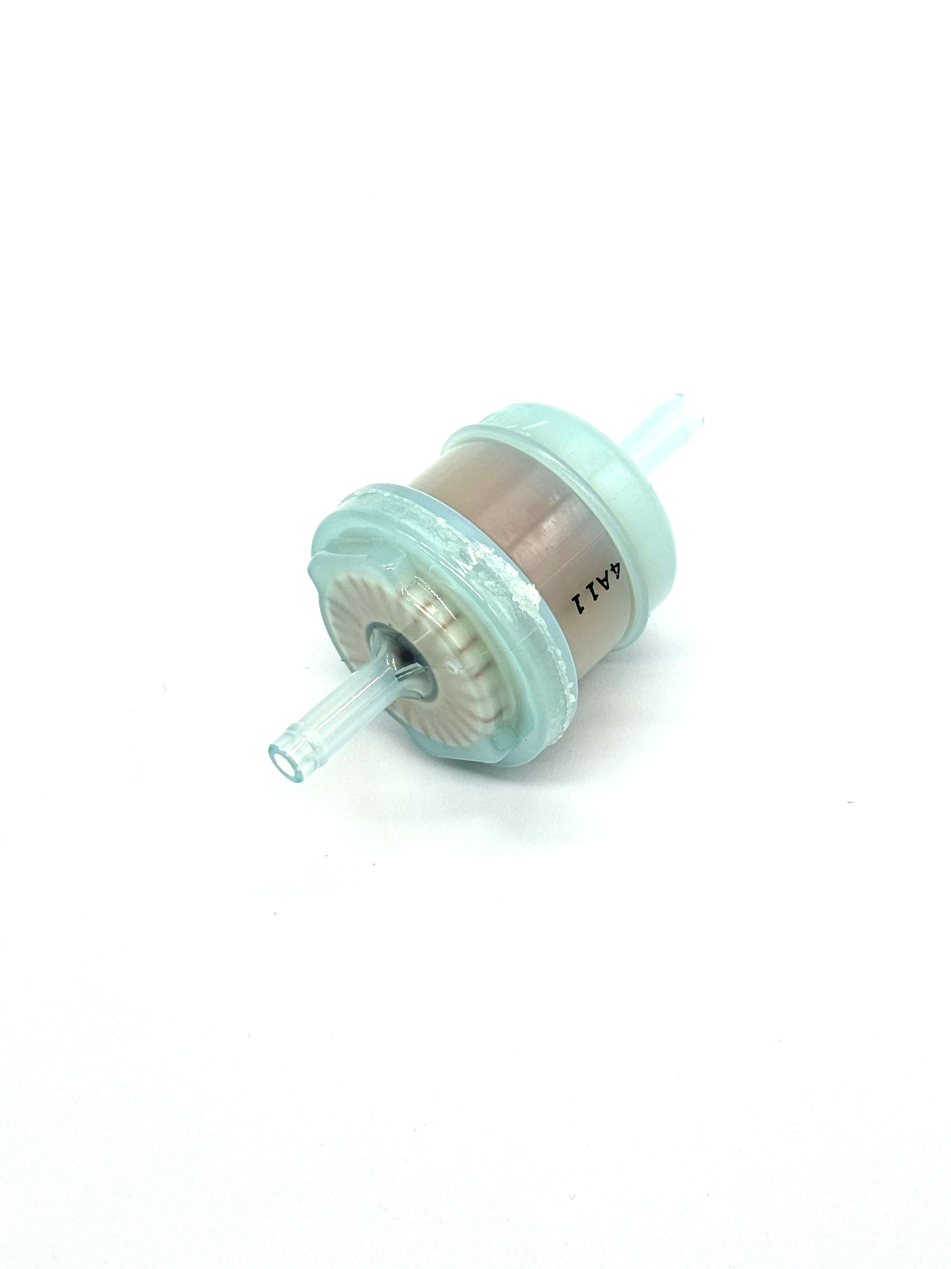 Genuine Daihatsu Hijet S110P fuel filter (1994-1998) featuring durable translucent housing and premium filtration element.