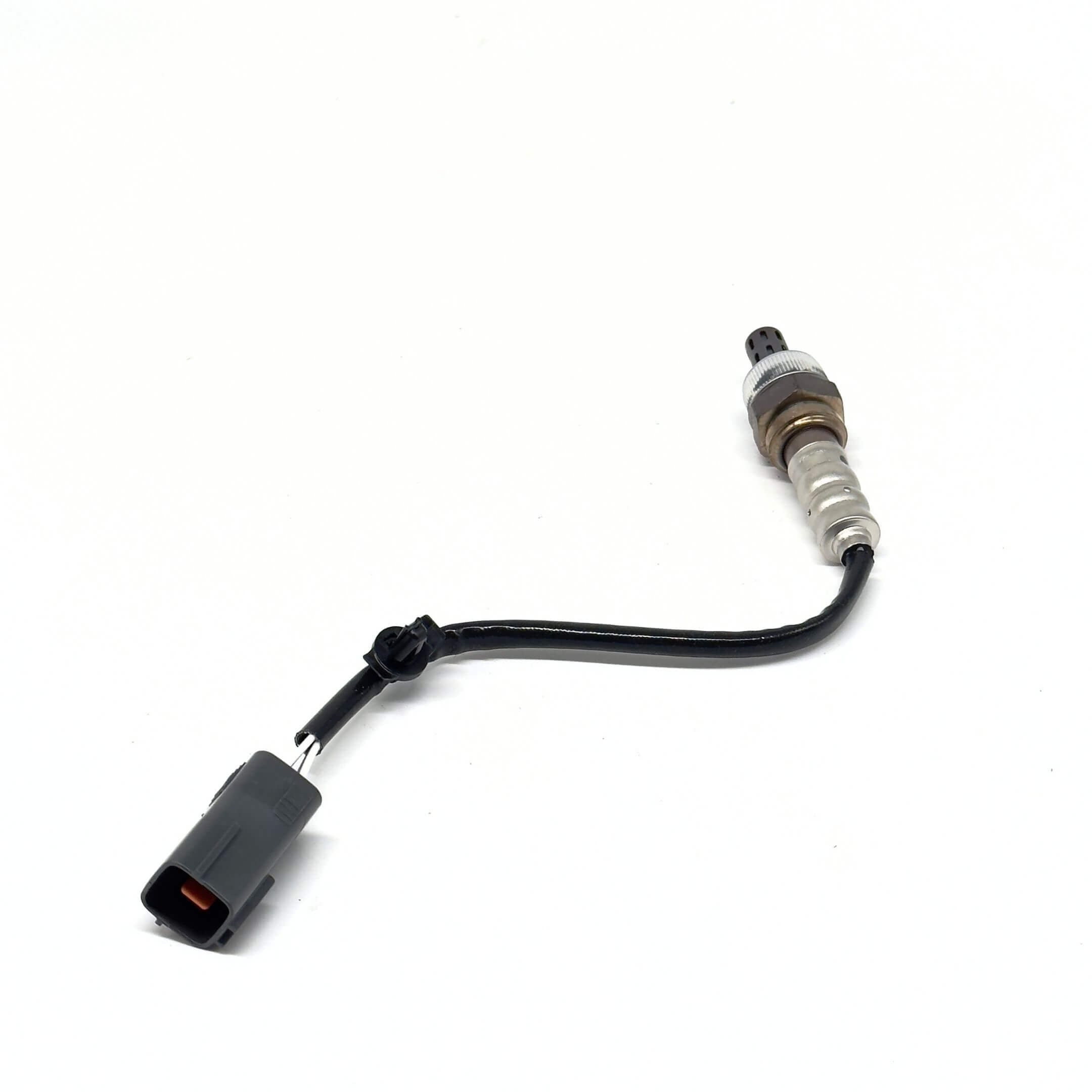 O2 Sensor for Subaru Sambar Truck TT1, TT2 Models (2005-2012), featuring a black wire and gray connector.