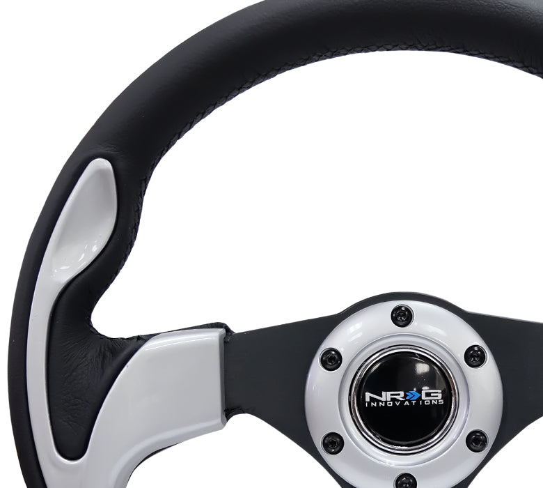 Premium Leather Steering Wheel Detail