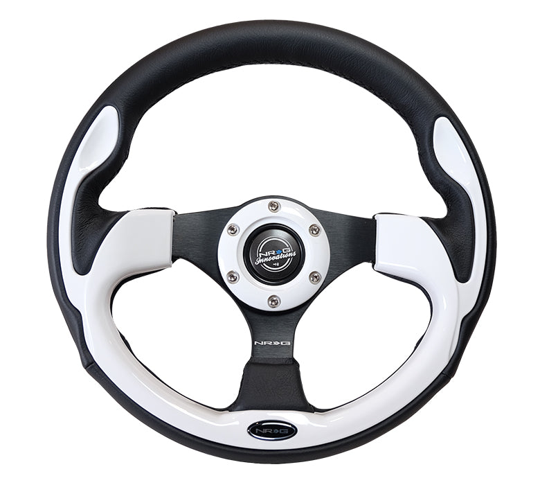 Premium leather NRG steering wheel RST-001WT