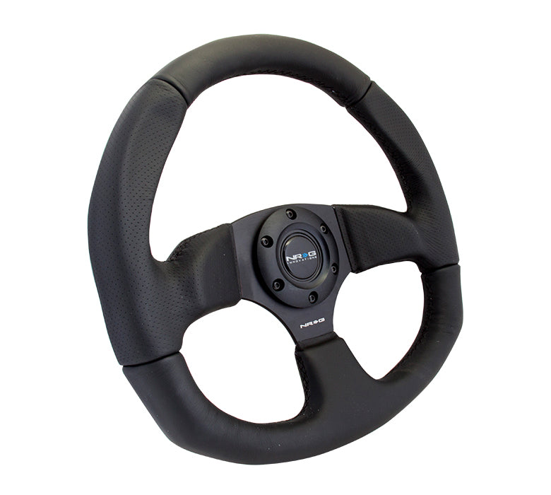 NRG RST-009R | Oiwa's exclusive flat-bottom kei truck steering wheel.