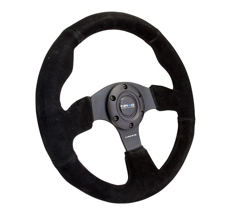 RST-012S NRG RST-012S Suede Steering Wheel Front View