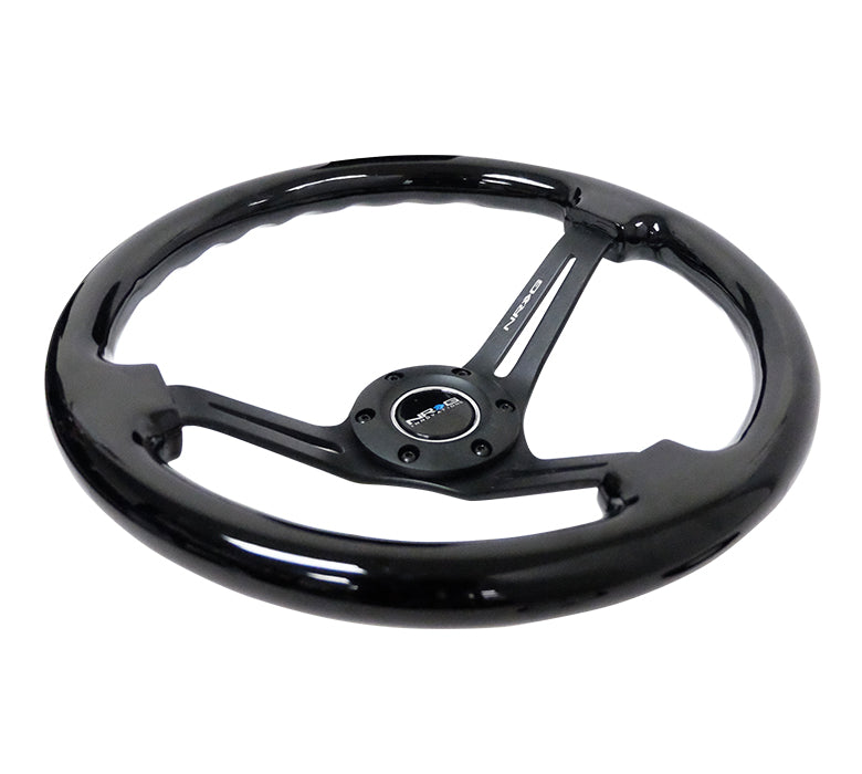 RST-018BK-BK Classic Steering Wheel with Modern Durability