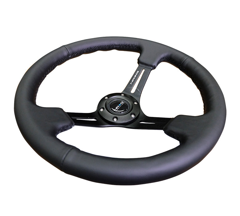 RST-018 RNRG 350mm Sport Steering Wheel with Black Leather