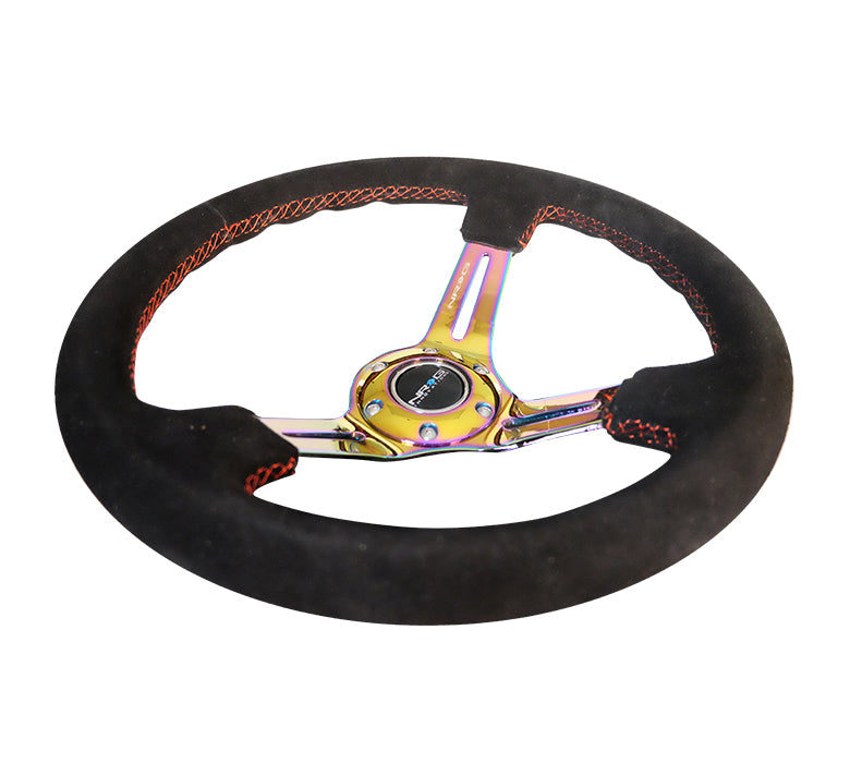 RST-018S-MCRS Deep dish steering wheel for kei & mini trucks."
