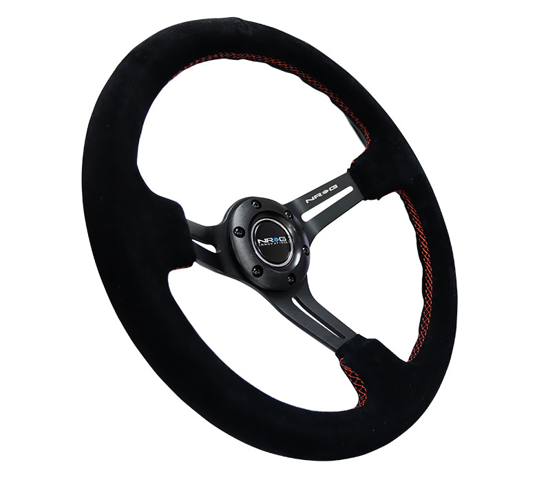 RST-018S-RS Oiwa Garage's premium black leather kei truck wheel.