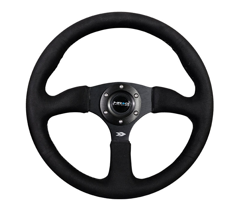 NRG 350mm Alcantara Steering Wheel - RST-023MB-SA