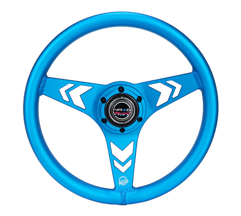 Prisma Lab 330mm Anodized Blue Steering Wheel