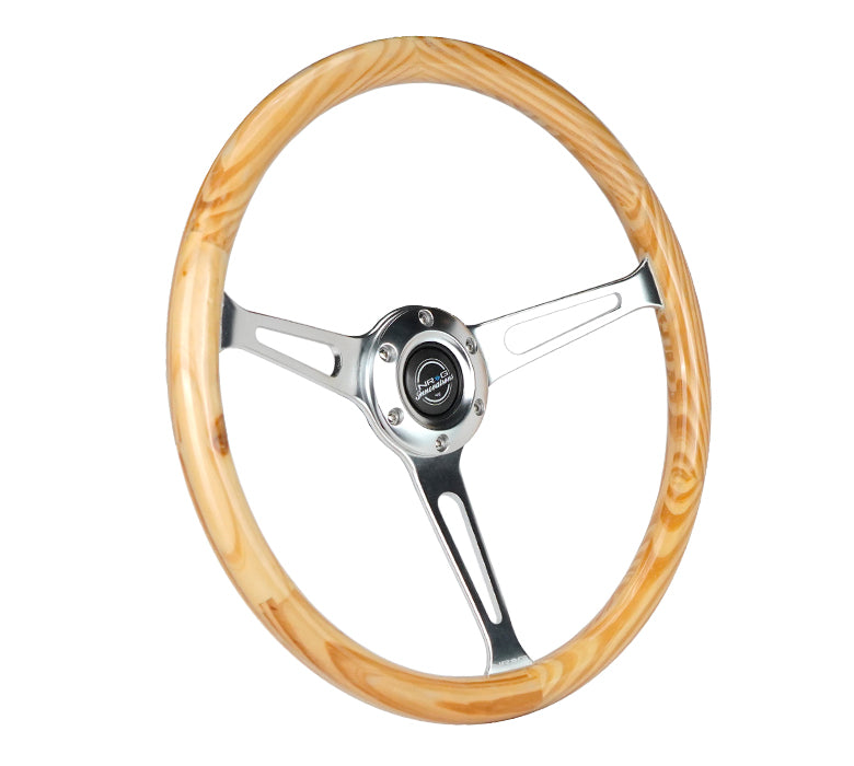 Classic Wheel with Chrome Slit Spokes