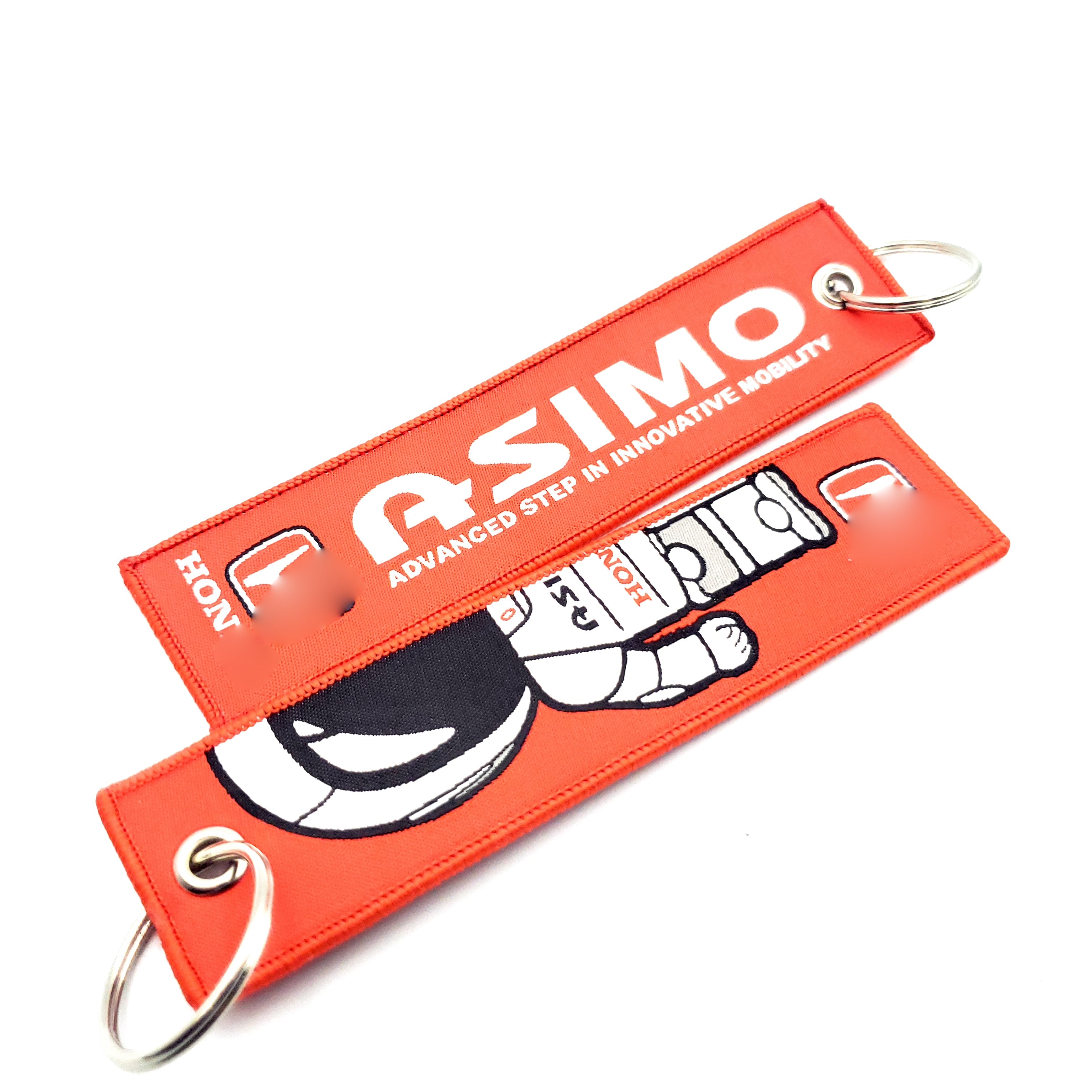 Red cloth Honda ASIMO keyring