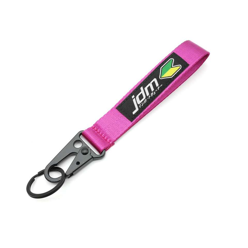 JDM Inspired Keychain - Durable Nylon Strap with Metal Buckle