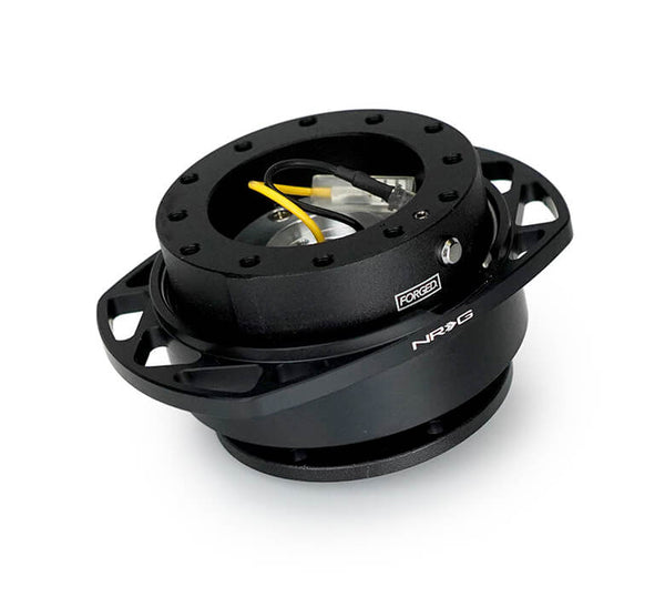 NRG Quick Release Kit SRK-257BK-BK - Black Body with Cutout Ring
