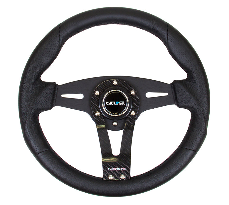 NRG RST-002RCF Steering Wheel Carbon Center Spok